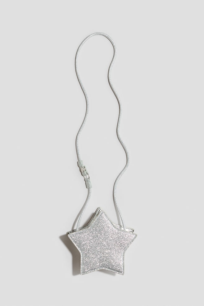 Bolso cruzado brillante - Plateado/Estrellas/Dorado/Estrella - 1