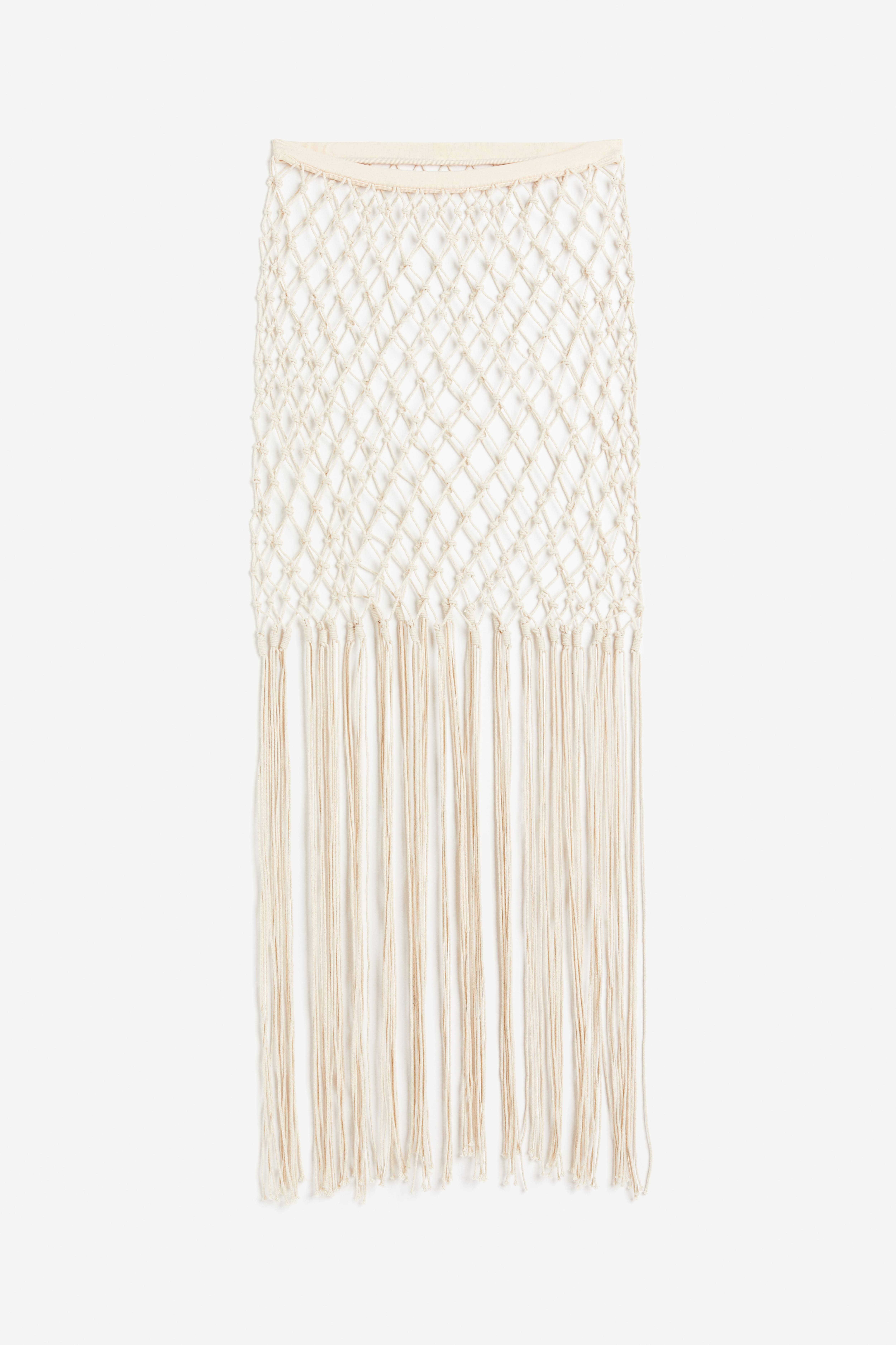 H&m tassel skirt hotsell