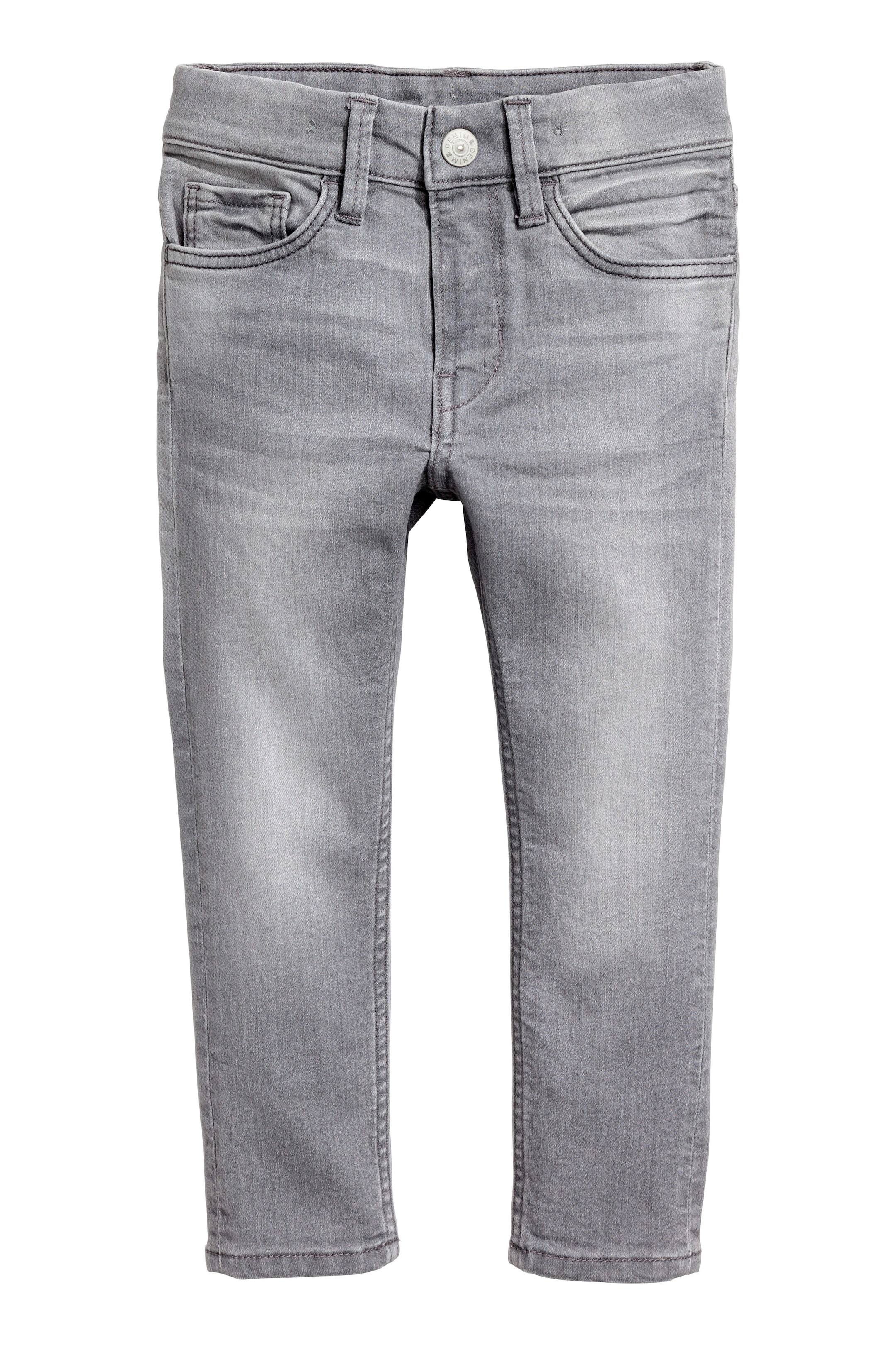 View larger image: Skinny fit Jeans - Grey washed out - Kids | H&M GB 1
