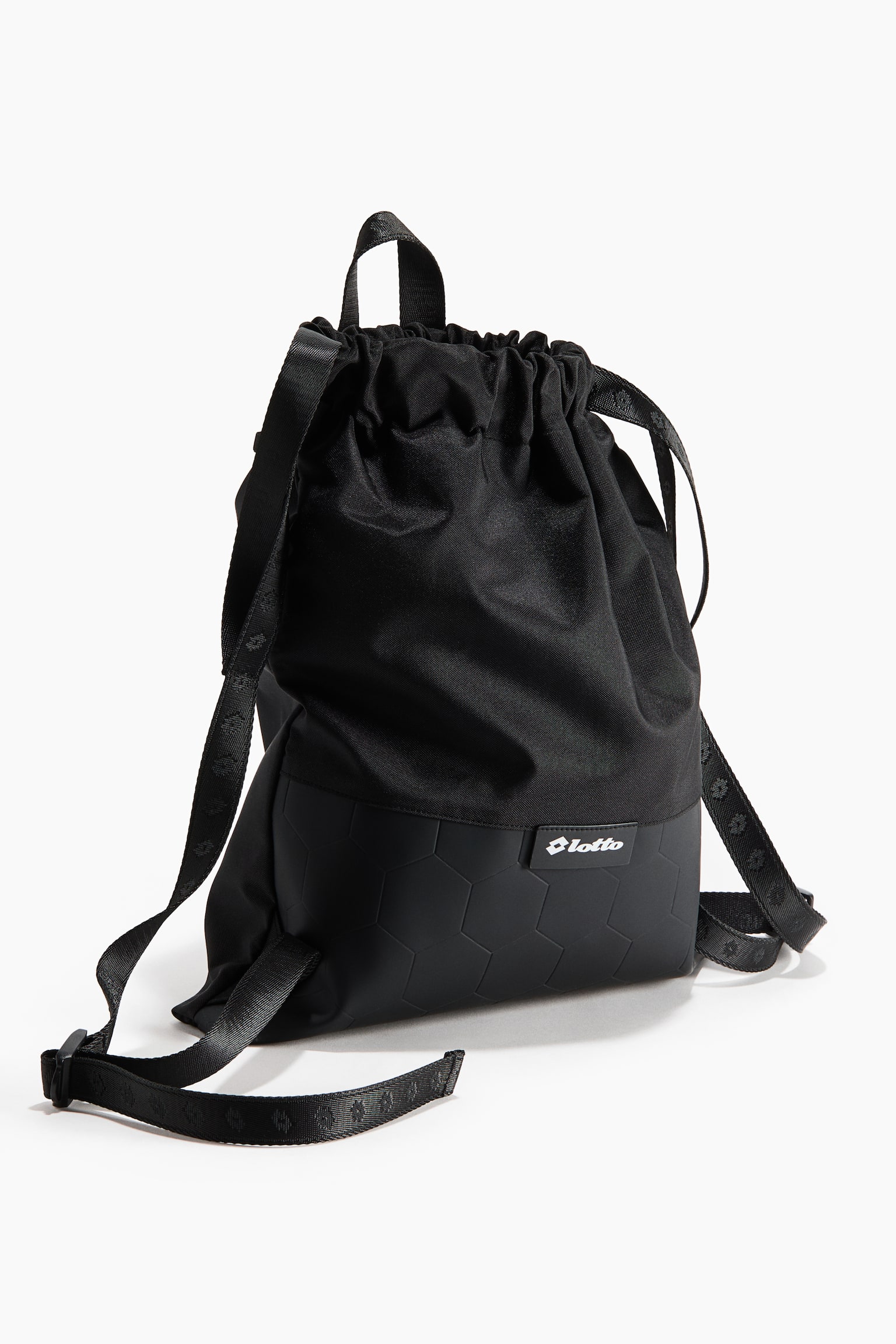 Drawstring backpack - Black/Lotto - 1