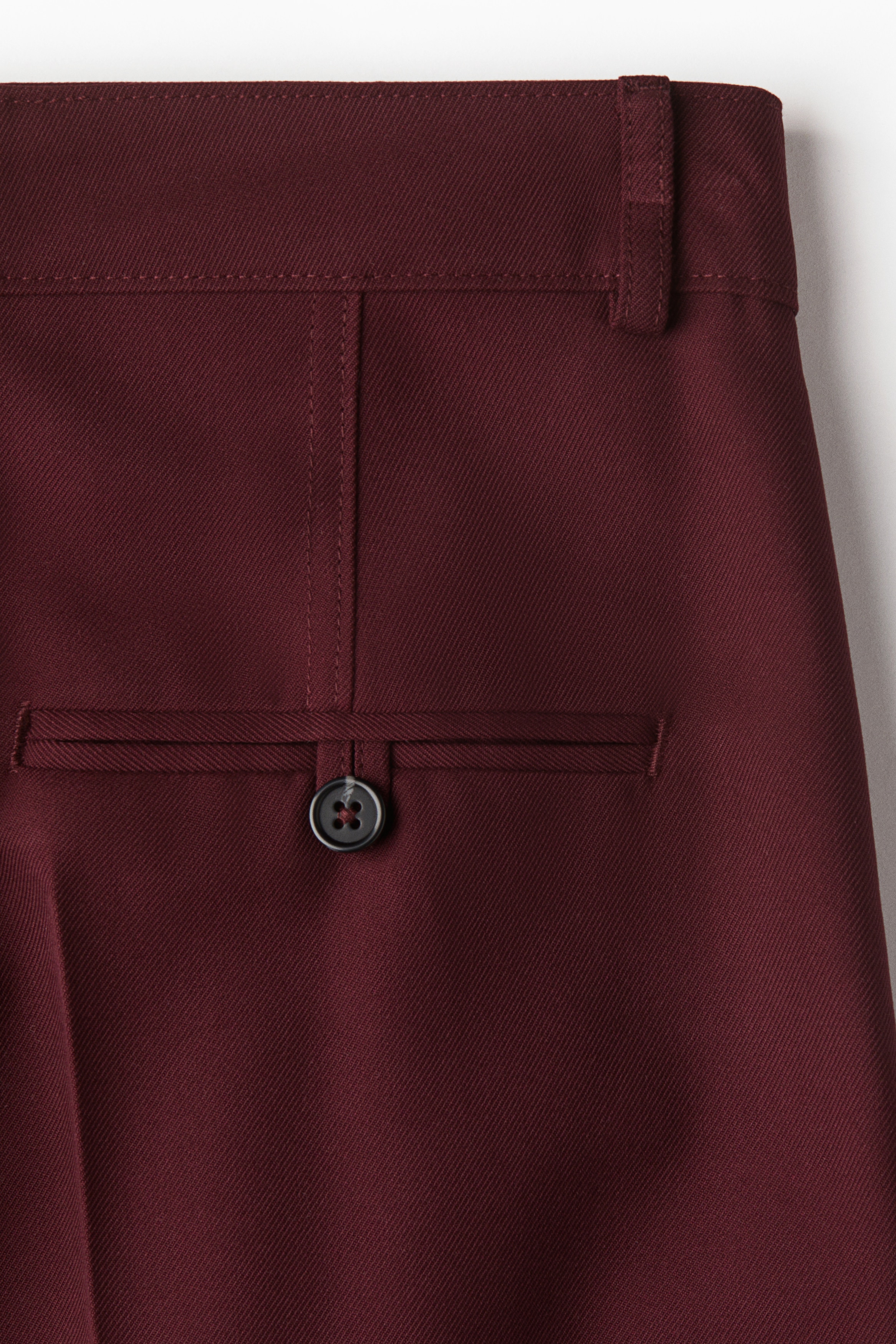 Wide tailored trousers