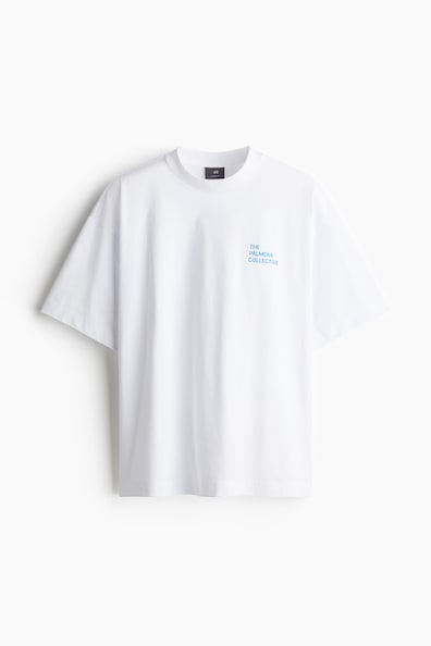 オーバーサイズフィット プリントTシャツ