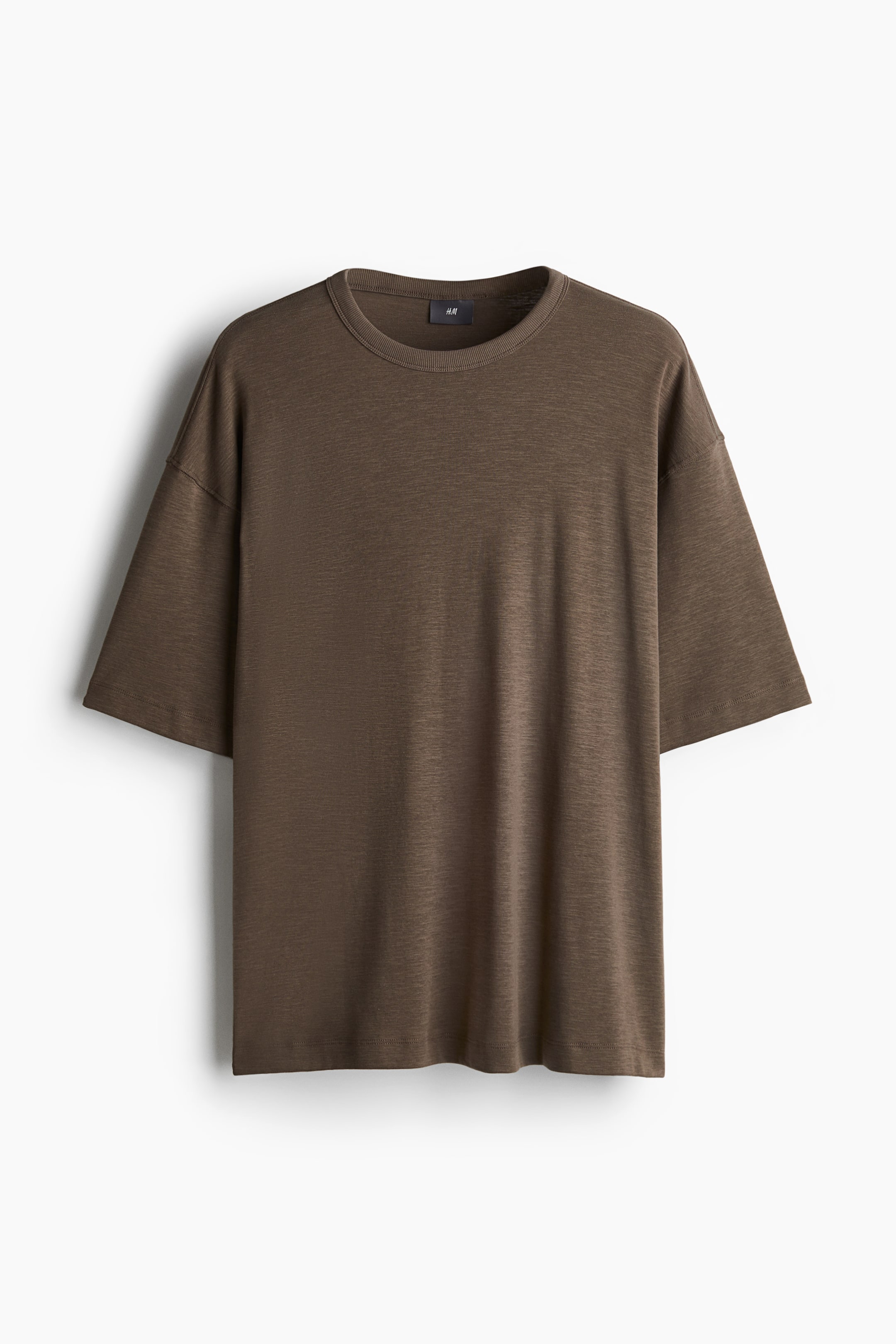 Pyjama T-shirt and shorts - Brown - Men | H&M GB 6