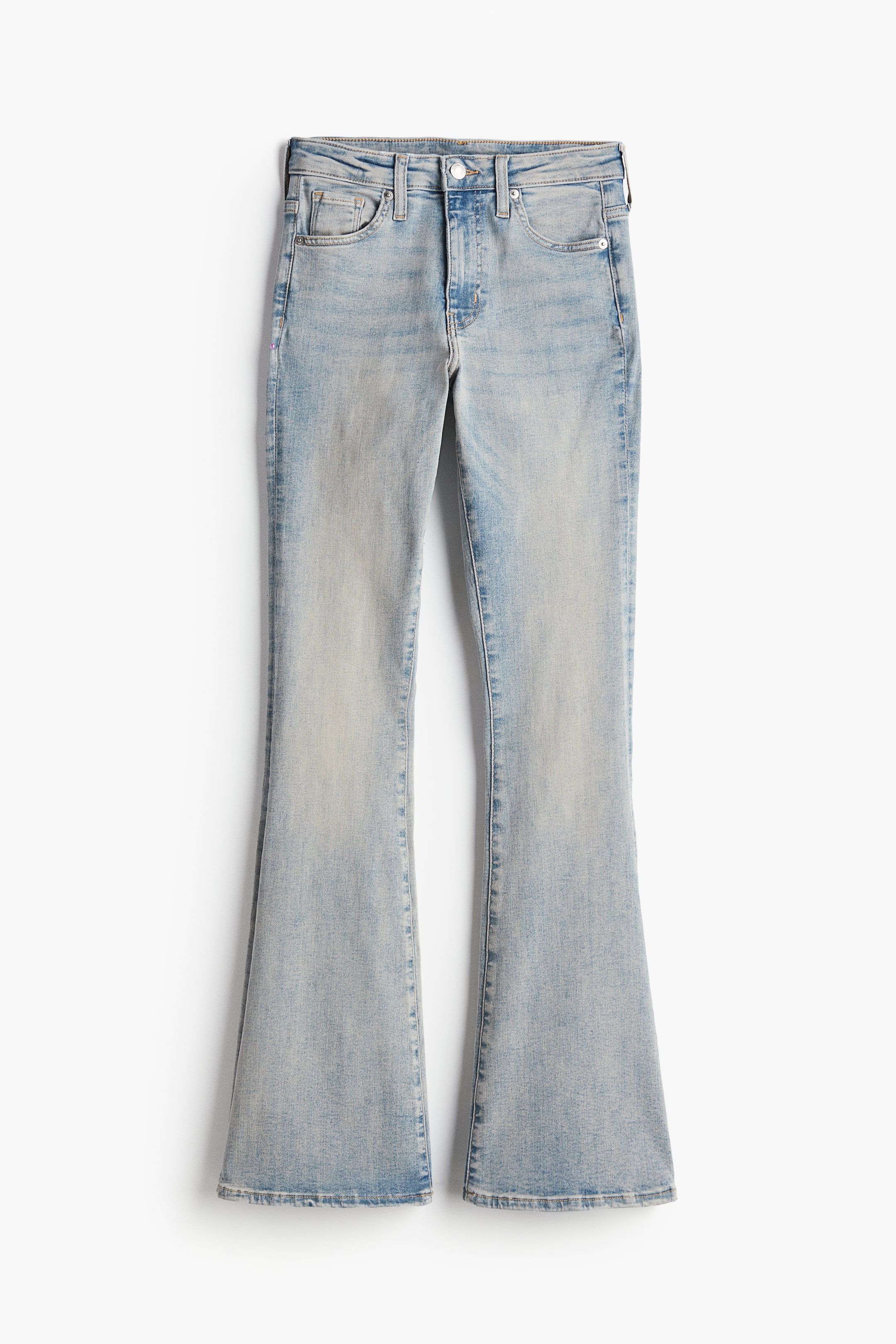 Flared Ultra High Jeans - Pale denim blue - Ladies | H&M GB 7