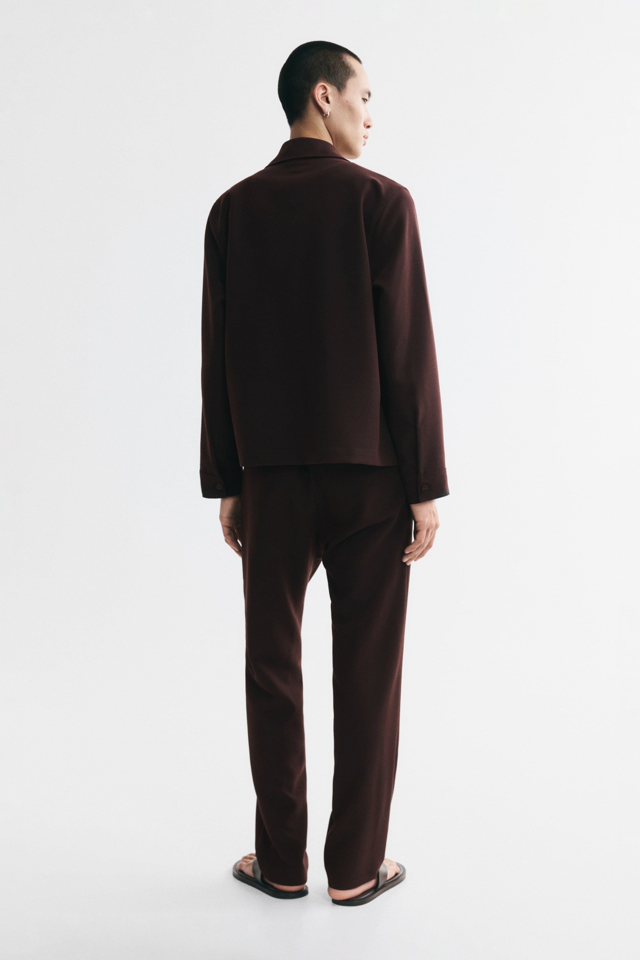 Regular-Fit Twill Pants