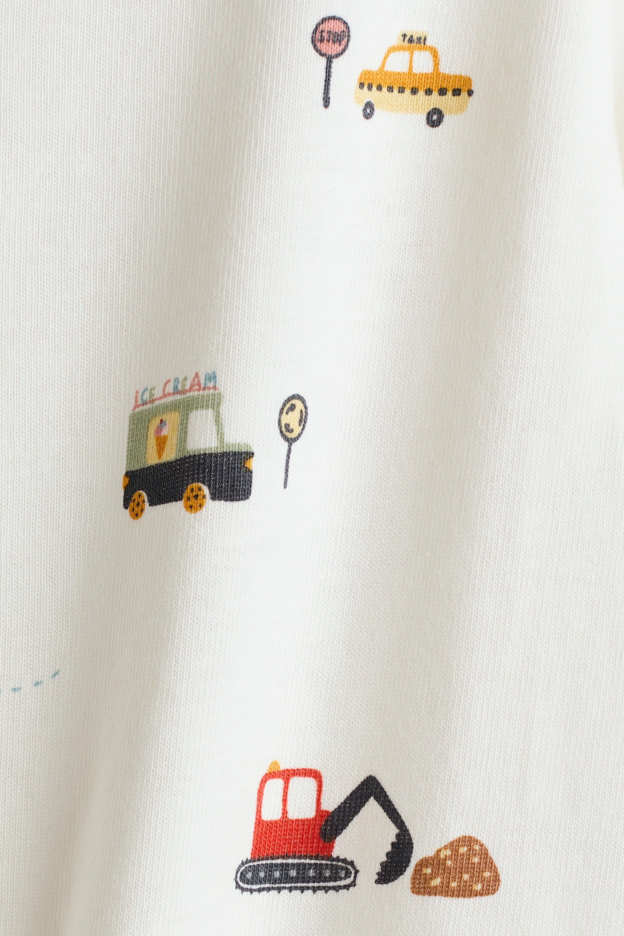 Printed Cotton Pajama Jumpsuit