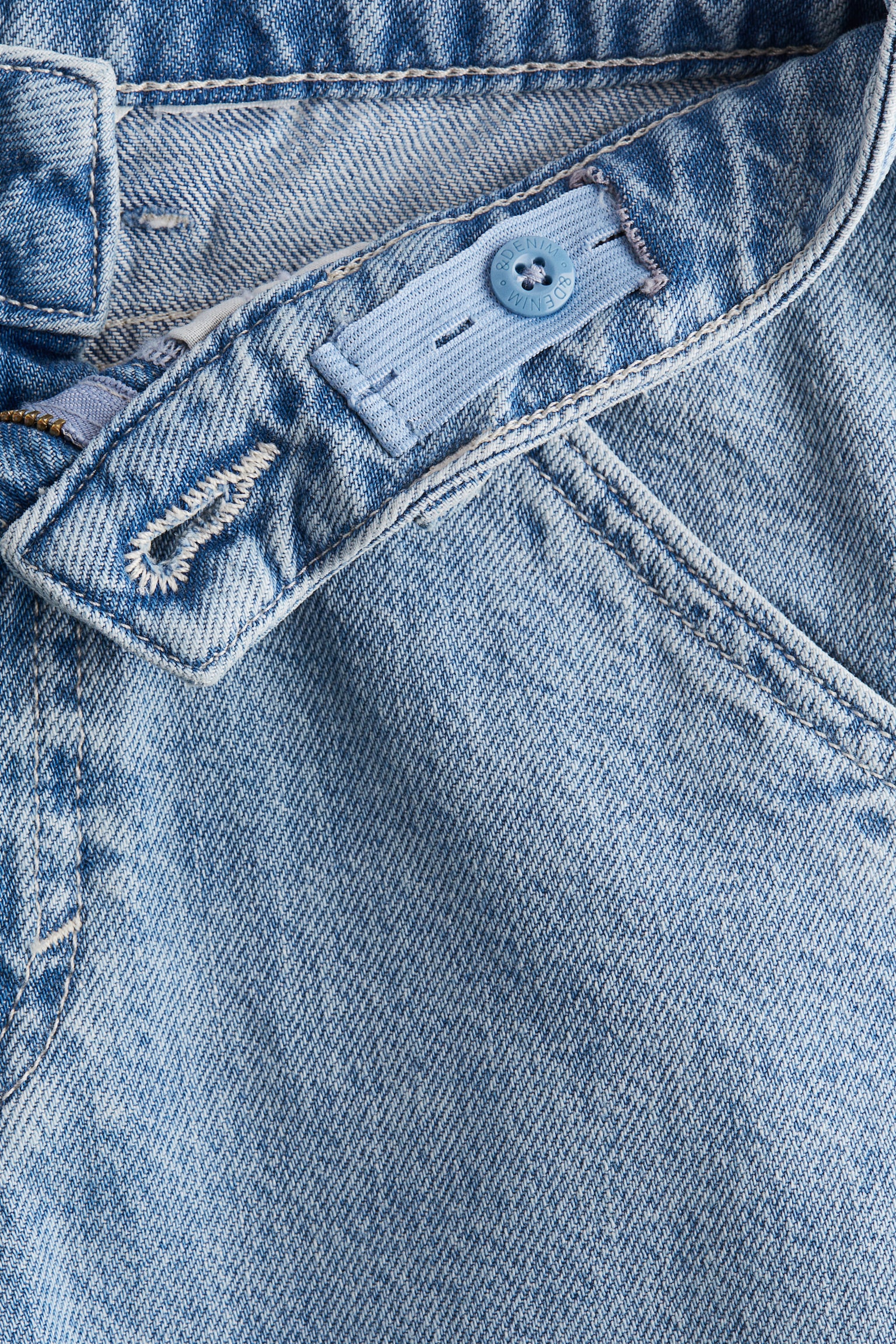 Loose Fit Carpenter Jeans - Világos farmerkék/Farmerfekete/Sötét farmerkék/Bézs - 2