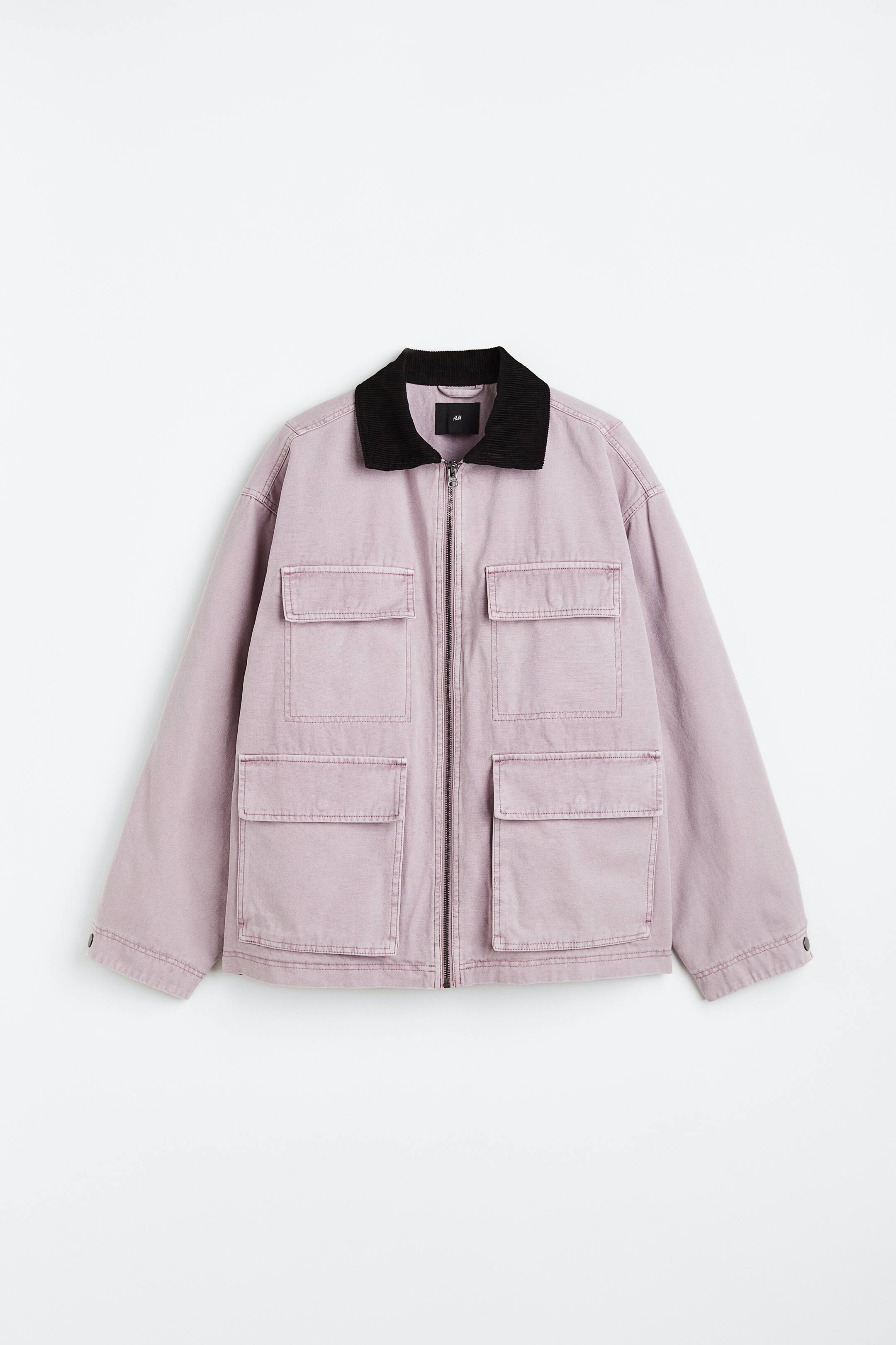 Xem ảnh lớn hơn: Áo khoác tiện ích Regular Fit - Màu tím nhạt - Men | H&M VN 1