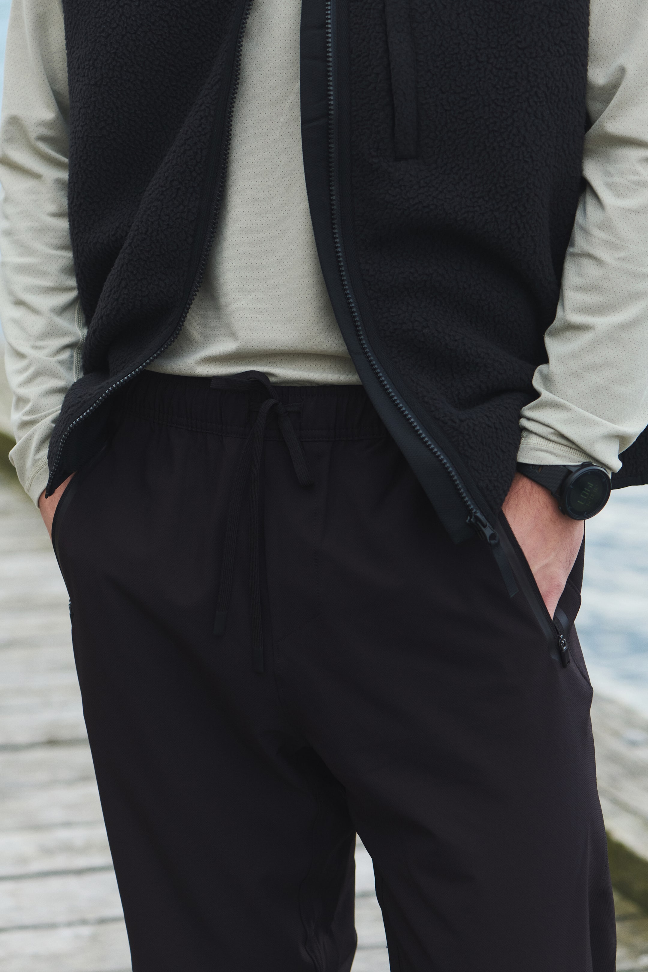 Grotere afbeelding bekijken: Sportjoggers met DryMove™ - Zwart - HEREN | H&M BE 4