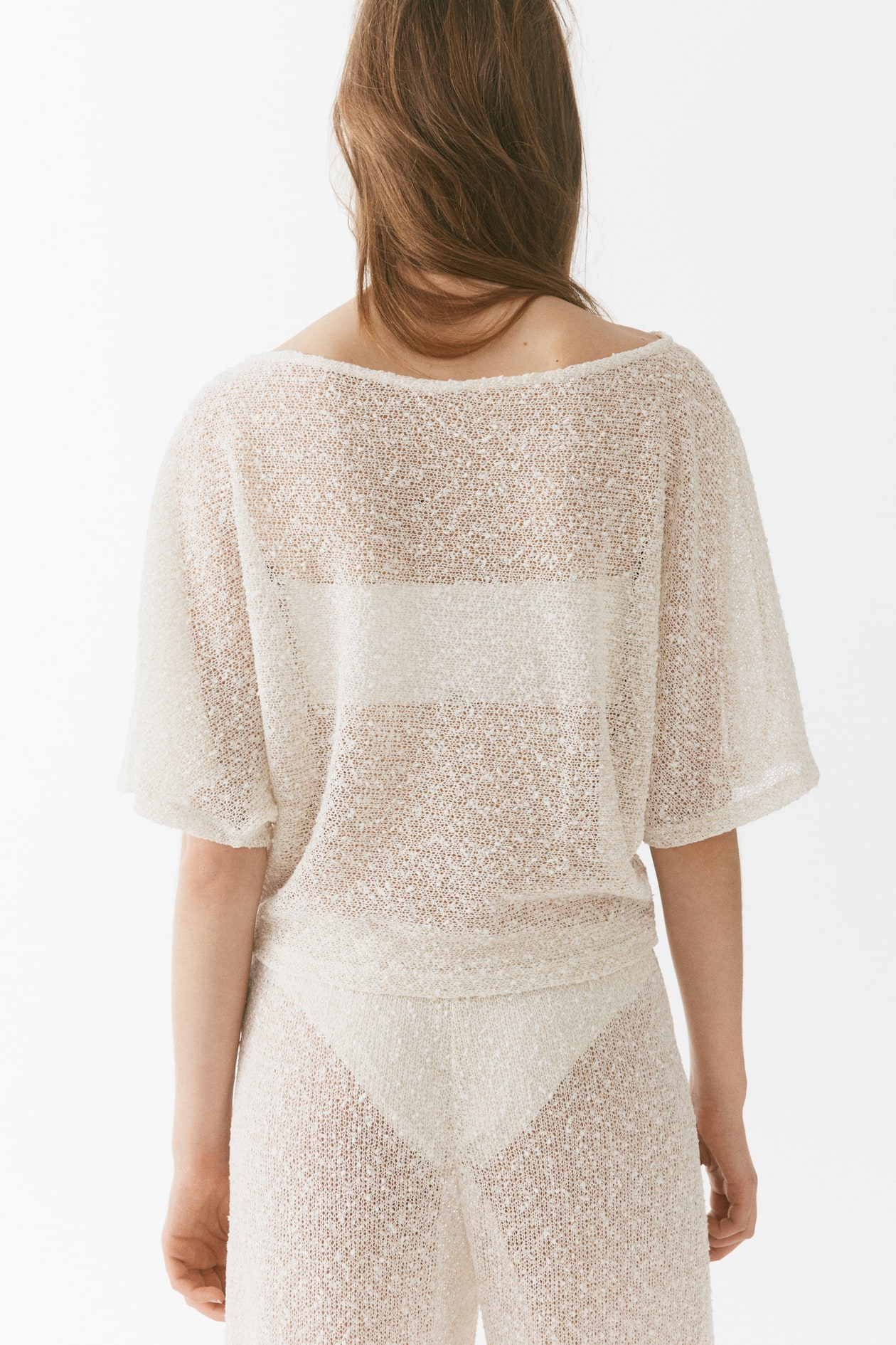 Glittery Knit Top - image 2