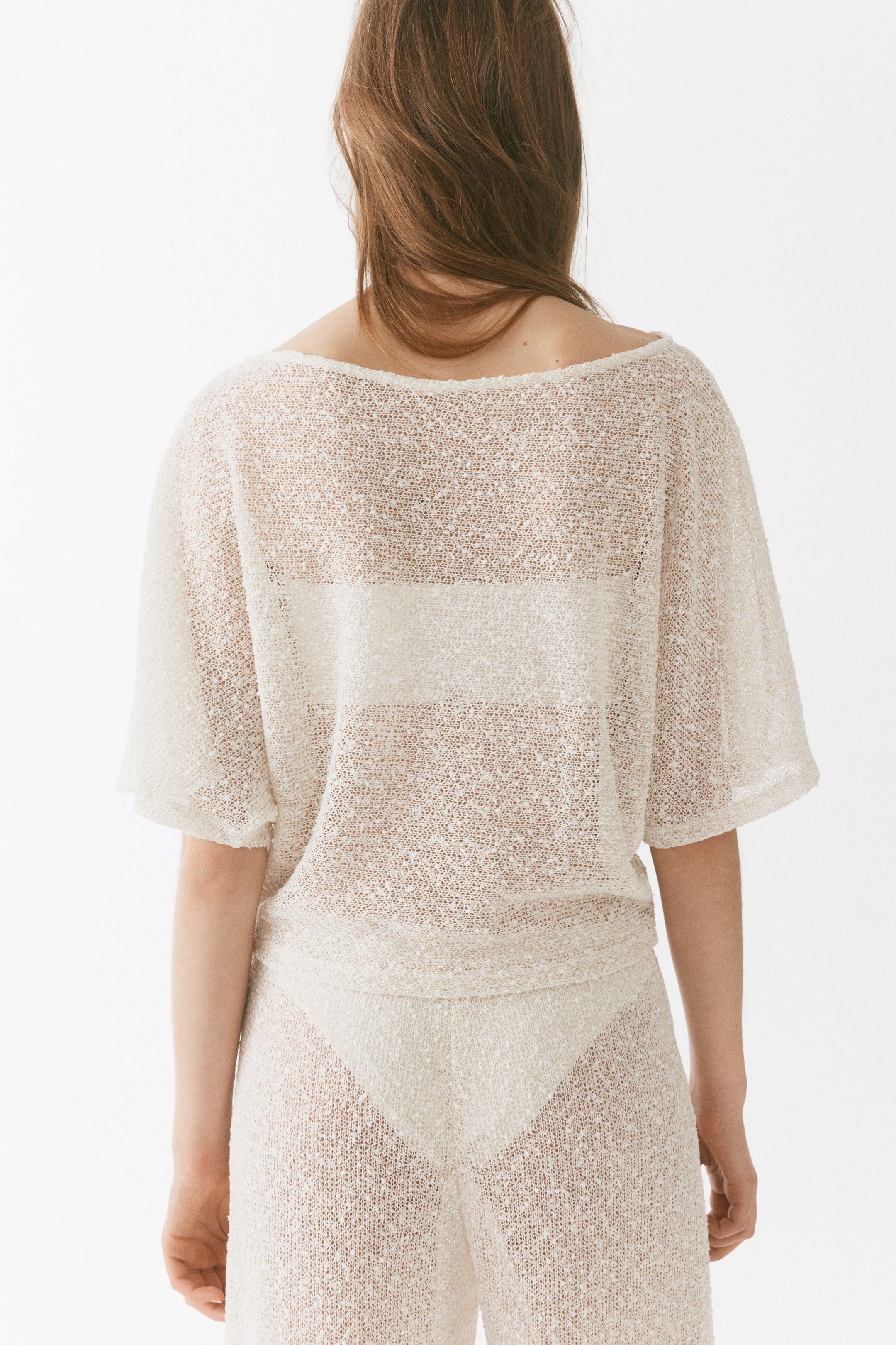Glittery Knit Top