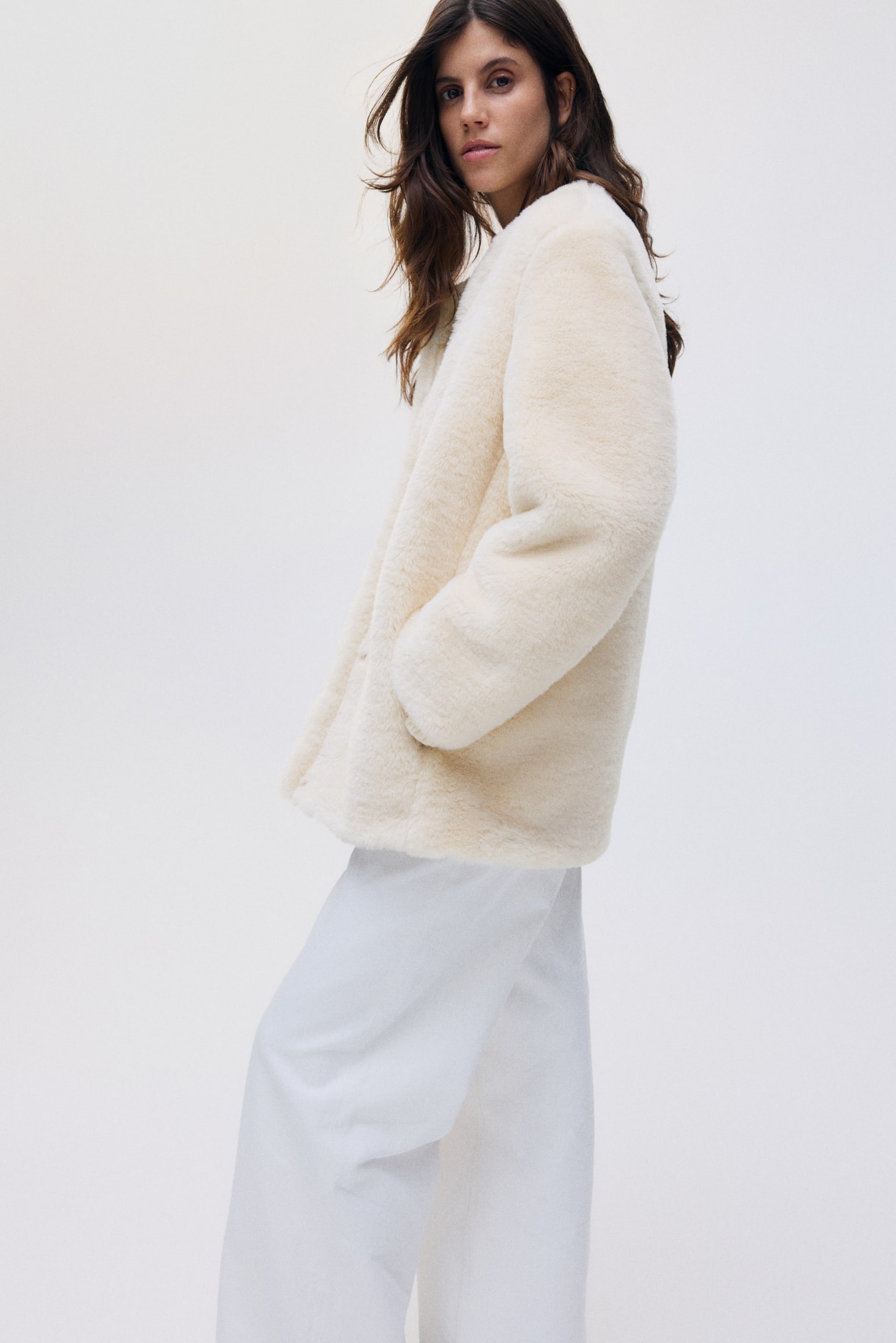 MAMA Before & After Babywearing jacket - Κρεμ/Σκούρο καφέ - 8