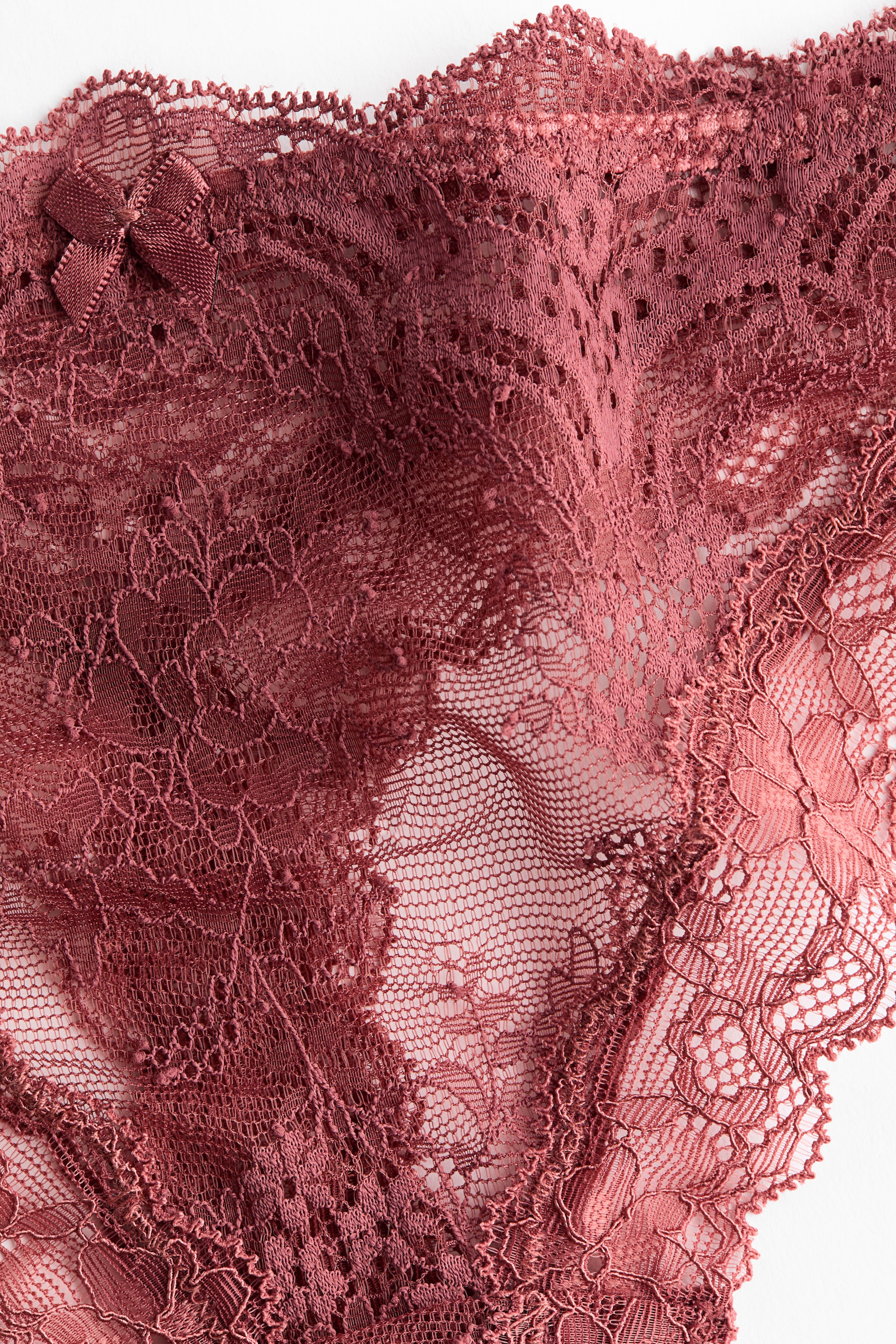 2-Pack Lace Thong Briefs