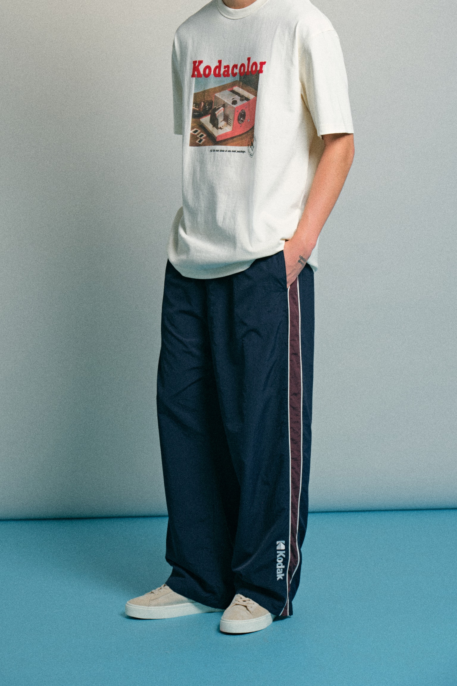 Quần tập Loose Fit - Màu xanh tím than/Kodak - 7