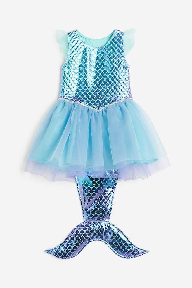 Mermaid dance dress - Turquoise/Mermaid - 1