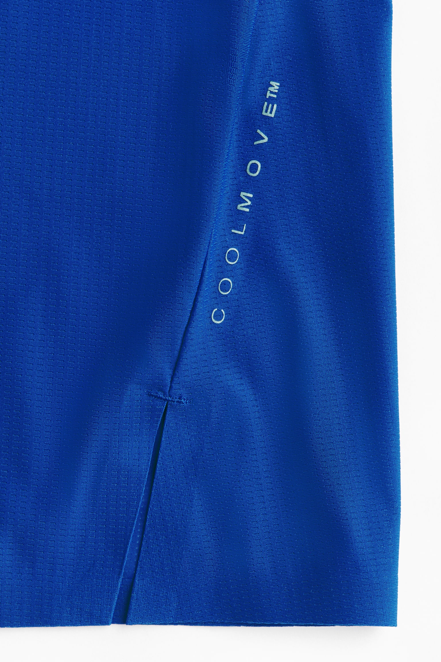 Женский топ H&M Running Tank Top with CoolMove™, цвет: Кобальтовый синий — фото 7