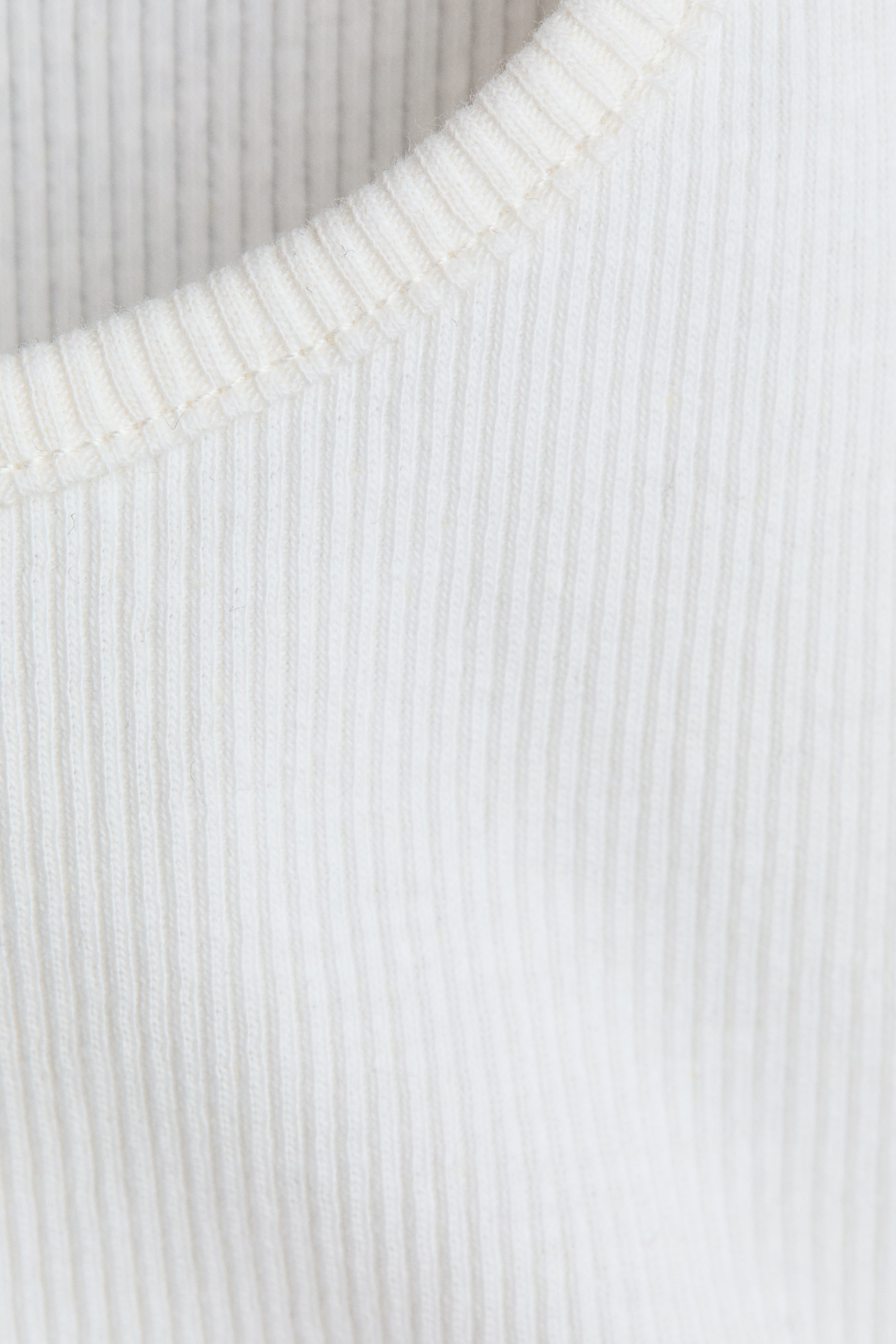 2-Pack Ribbed Cotton T-Shirts