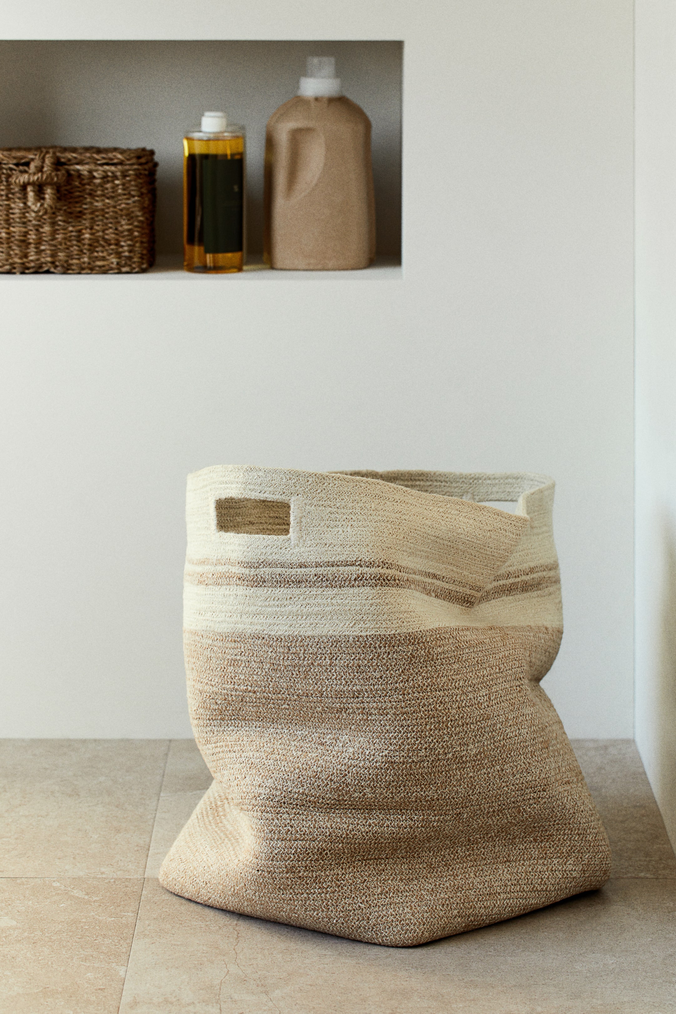 Jute Laundry Bag