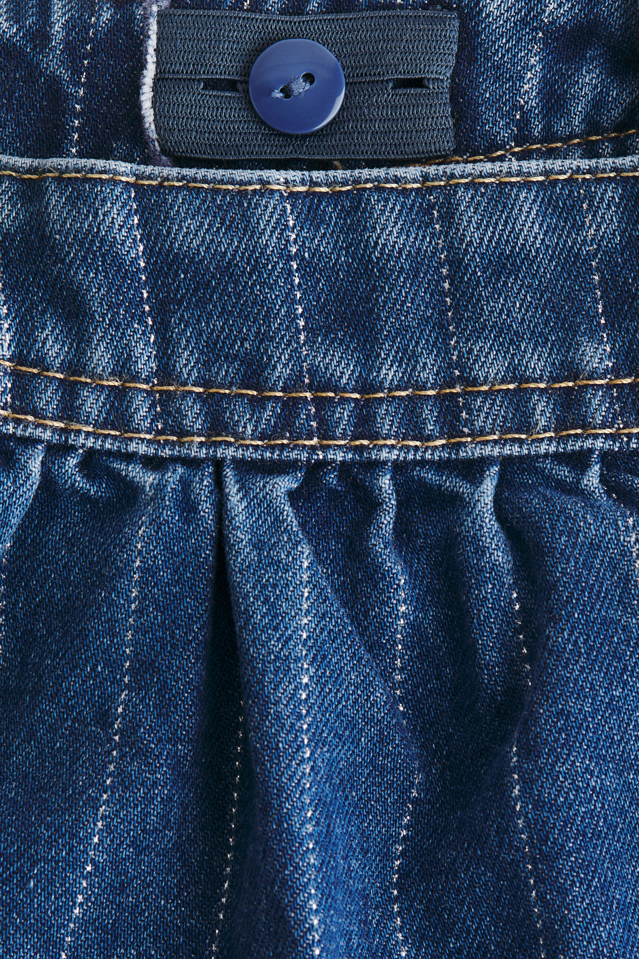 Cotton Denim Skirt