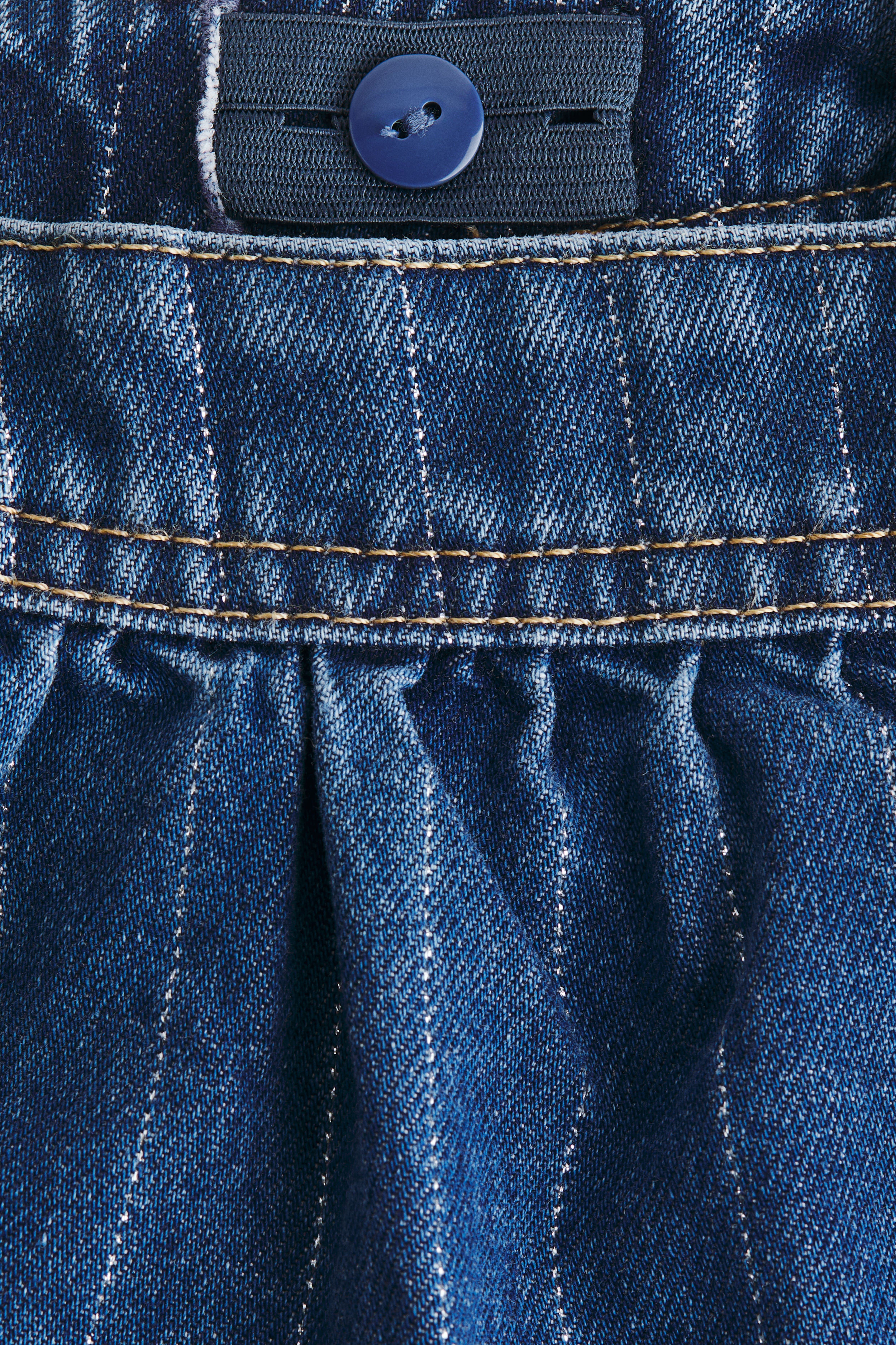 Cotton Denim Skirt