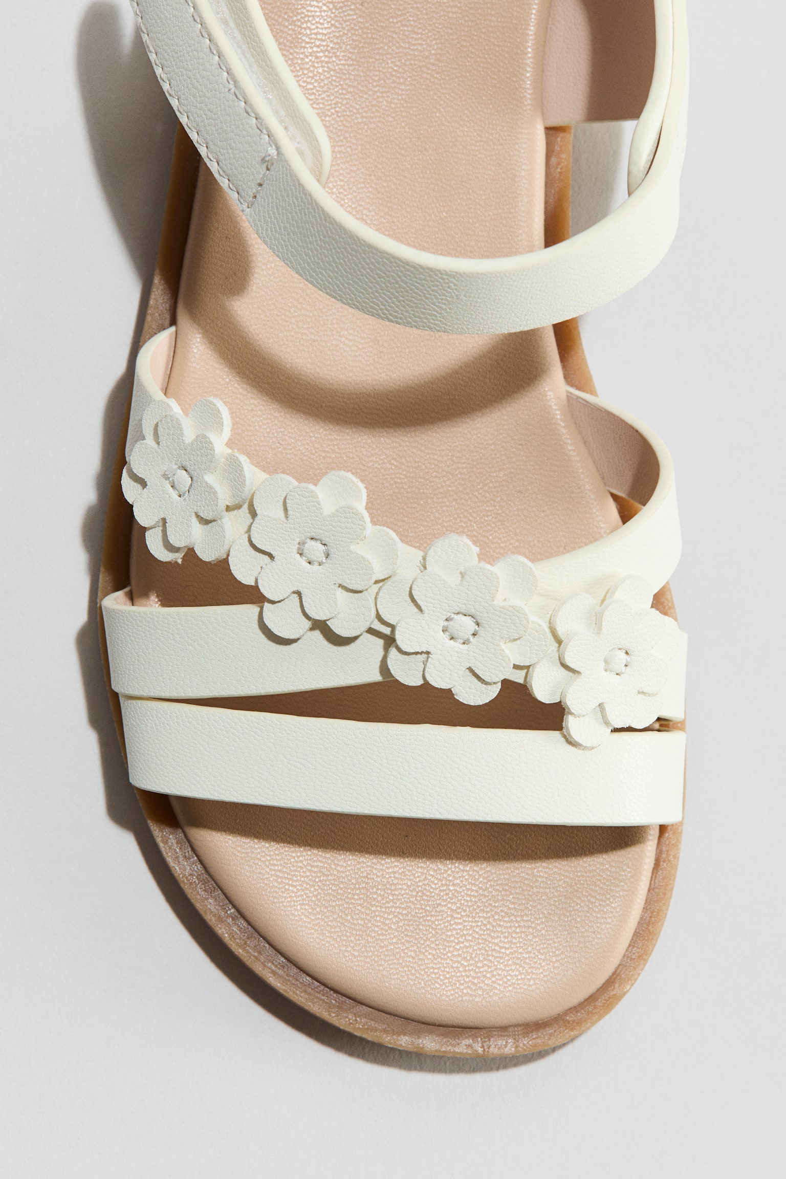 Sandals - White/Cream/Cherries - 2