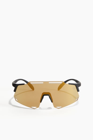 Leichte Sport-Sonnenbrille - Schwarz/Goldfarben - Ladies | H&M DE