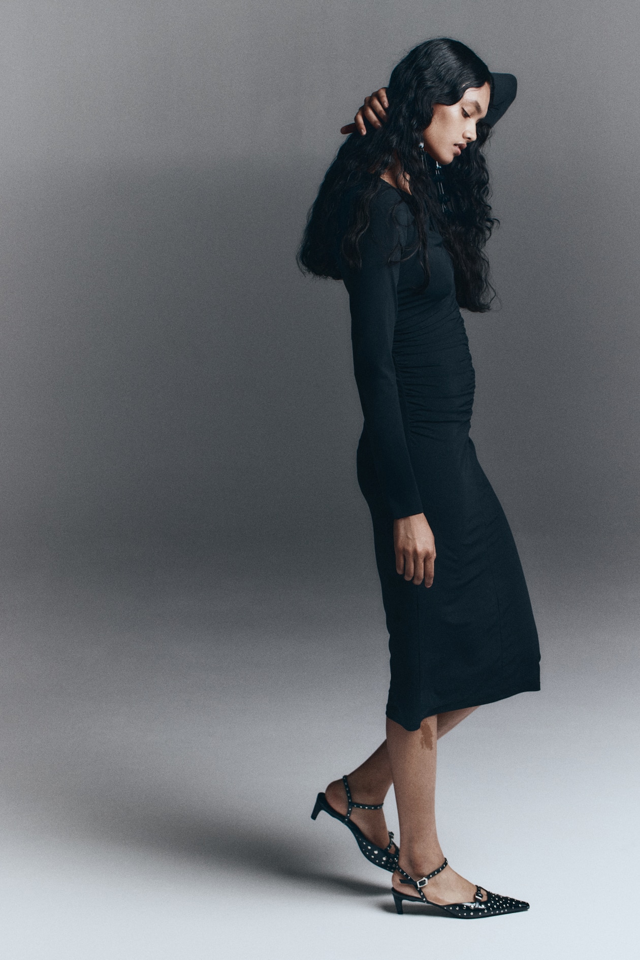 Draped Jersey Dress - image 4