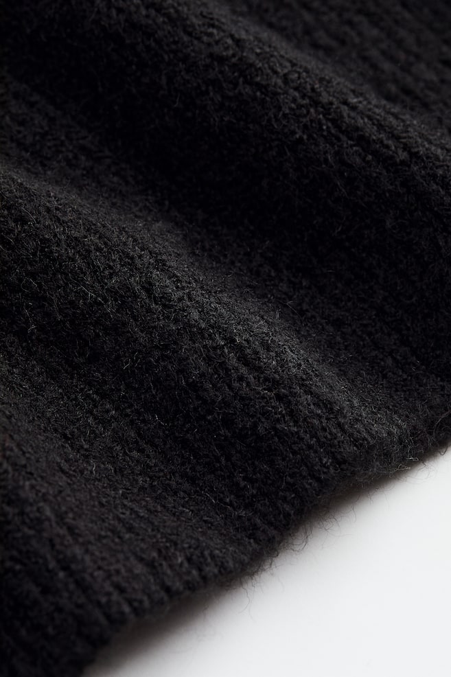 Knitted dress - Black/Cream/Striped/Black/Striped - 3