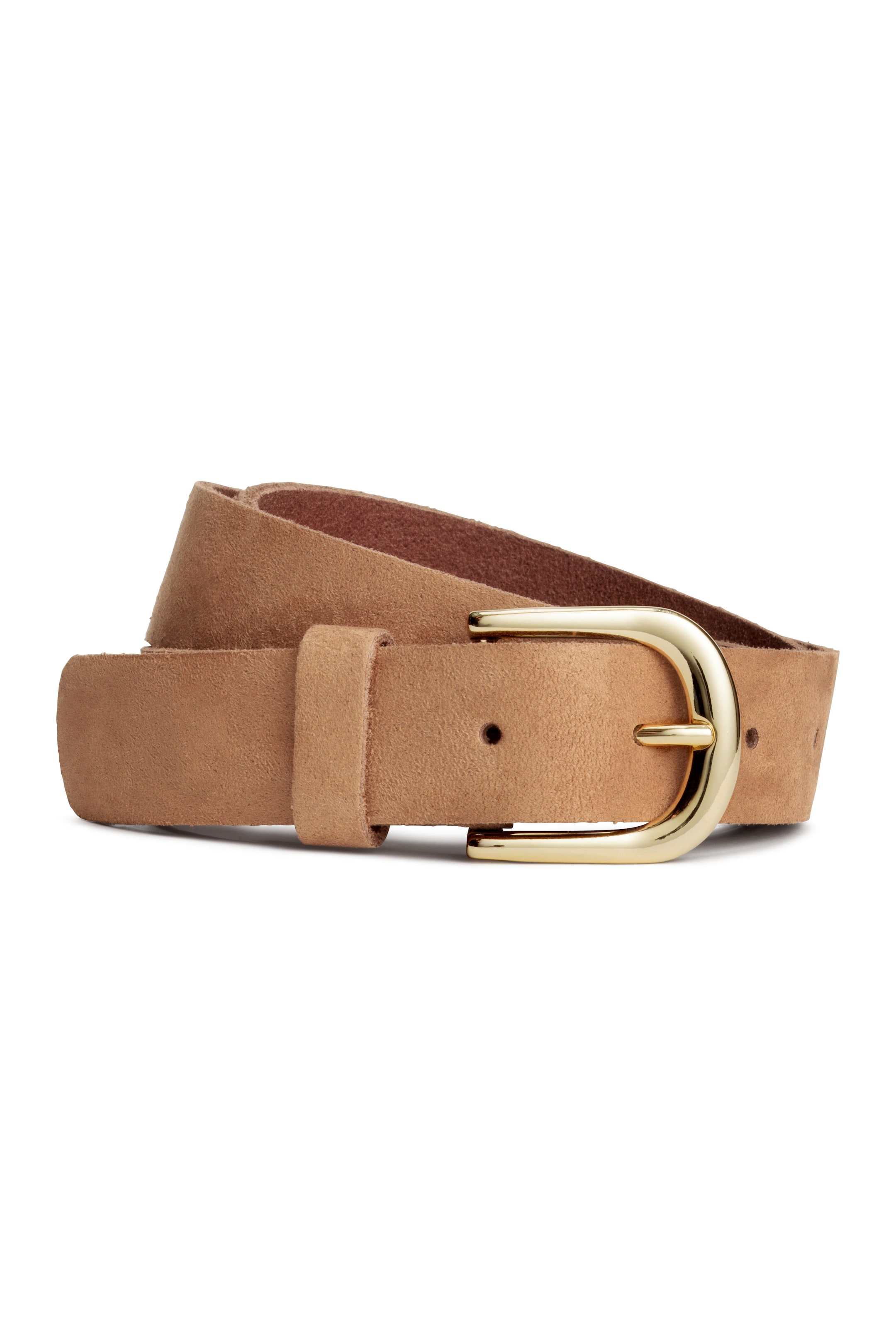 Visualizza immagine più grande: Cintura in pelle - Marrone chiaro - DONNA | H&M IT 1