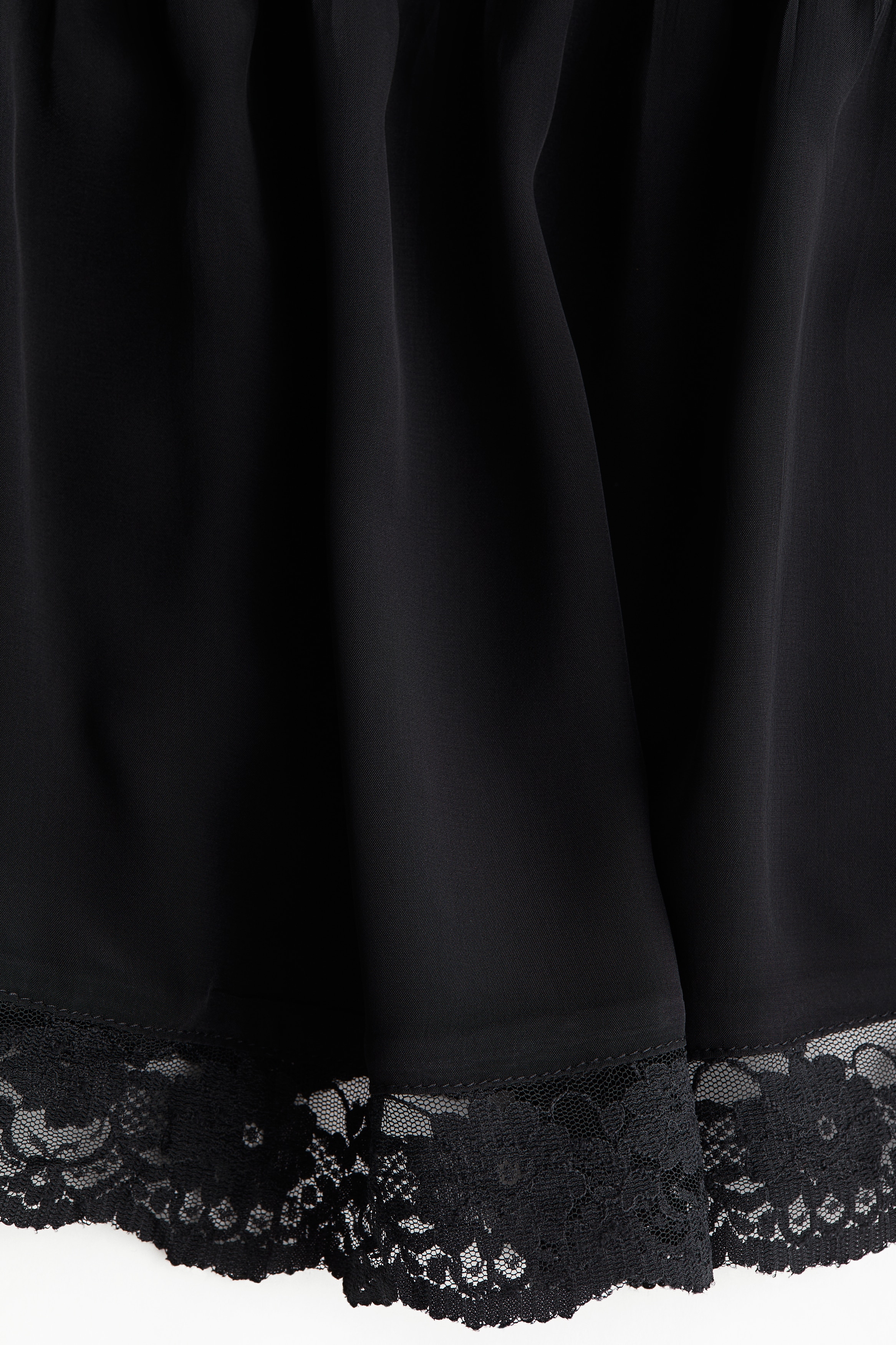 Lace-detail skirt