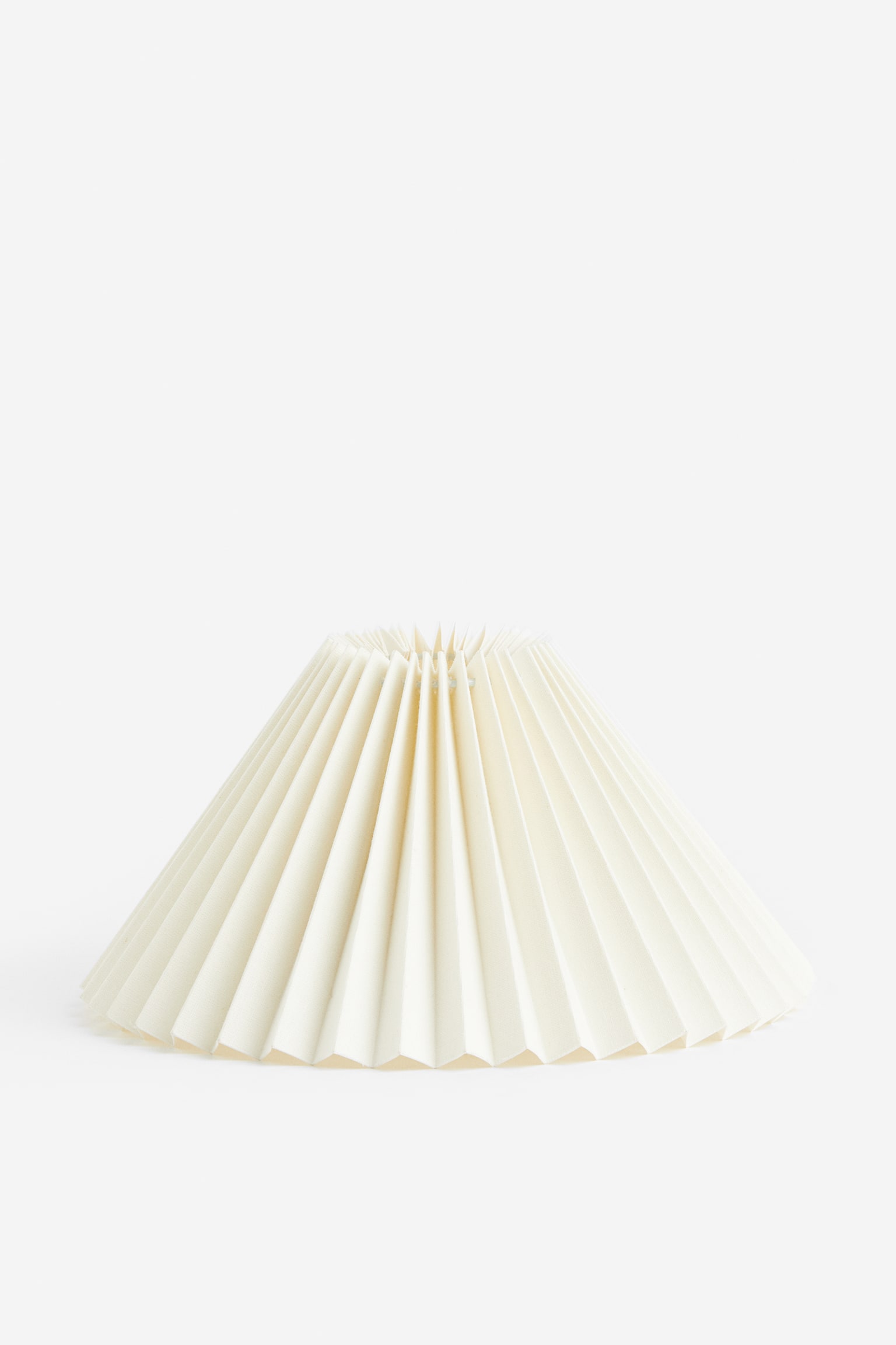 Pleated lamp shade - White/Beige/Dark beige/Dark orange/Light beige/Green - 1