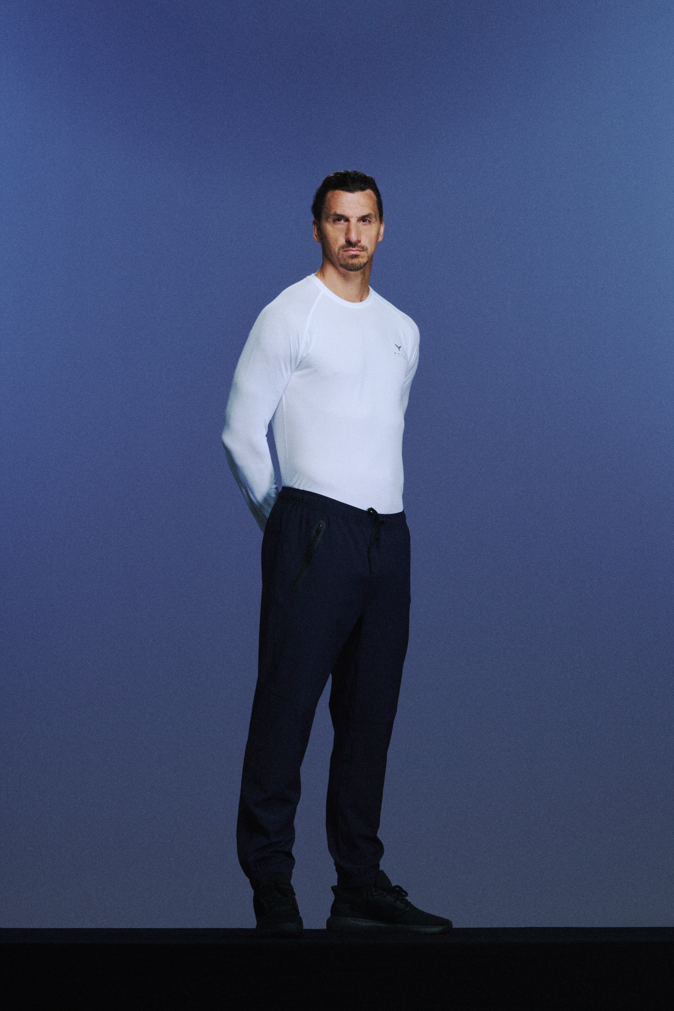 View larger image: Sports trousers with DryMove™ - Navy blue/Move Zlatan - Men | H&M HK 1