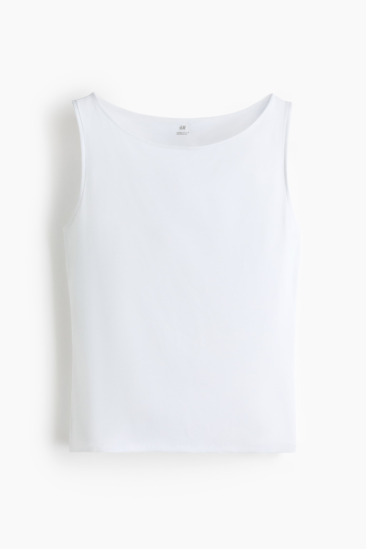 COOLMAX® Tank Top - White/Black/Dark brown - 1