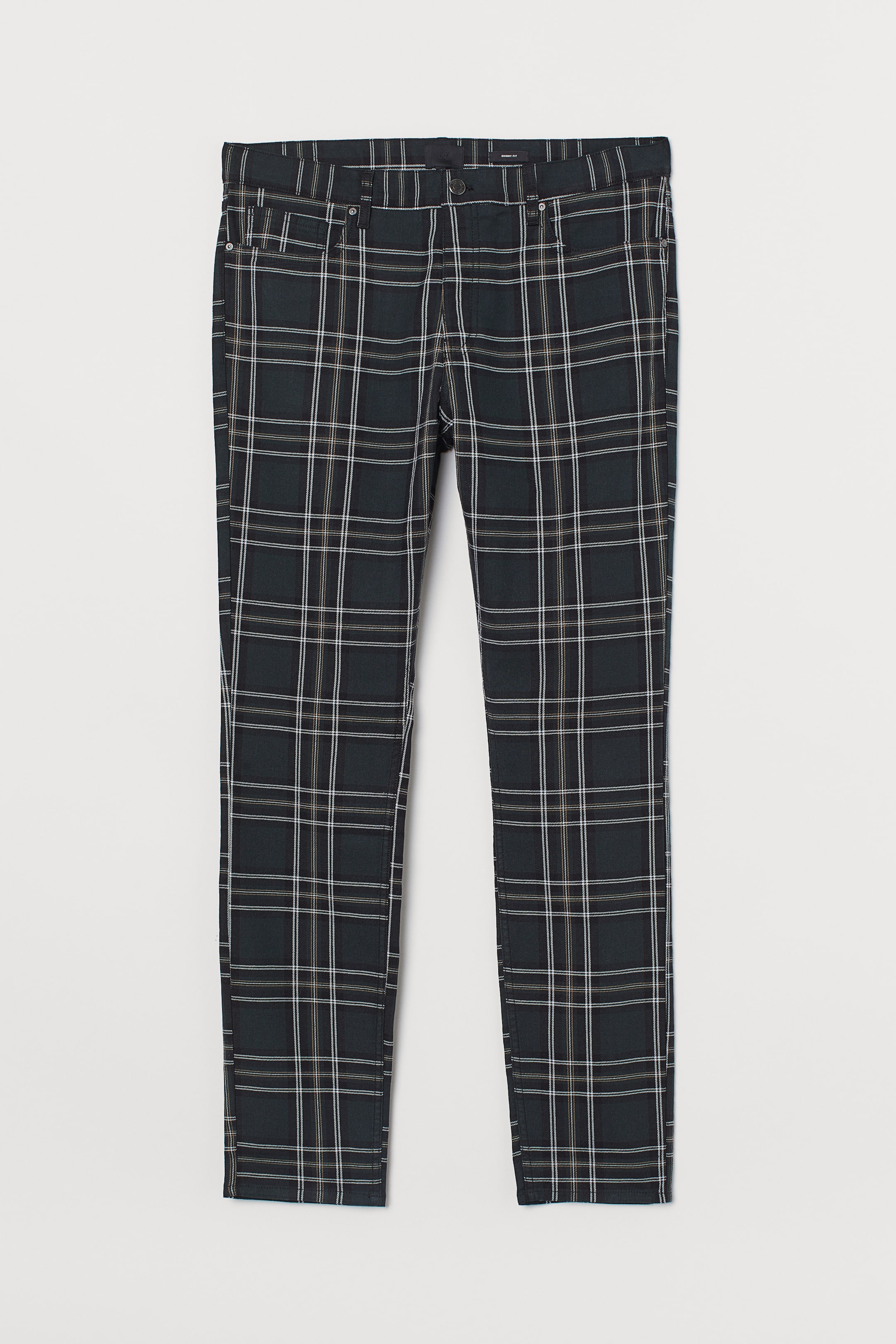 cigarette trousers h and m Cigarette Trousers Plaid Trousers H&m H&M Pants Jumpsuits H And M Plaid  Pants Size Us Euro32