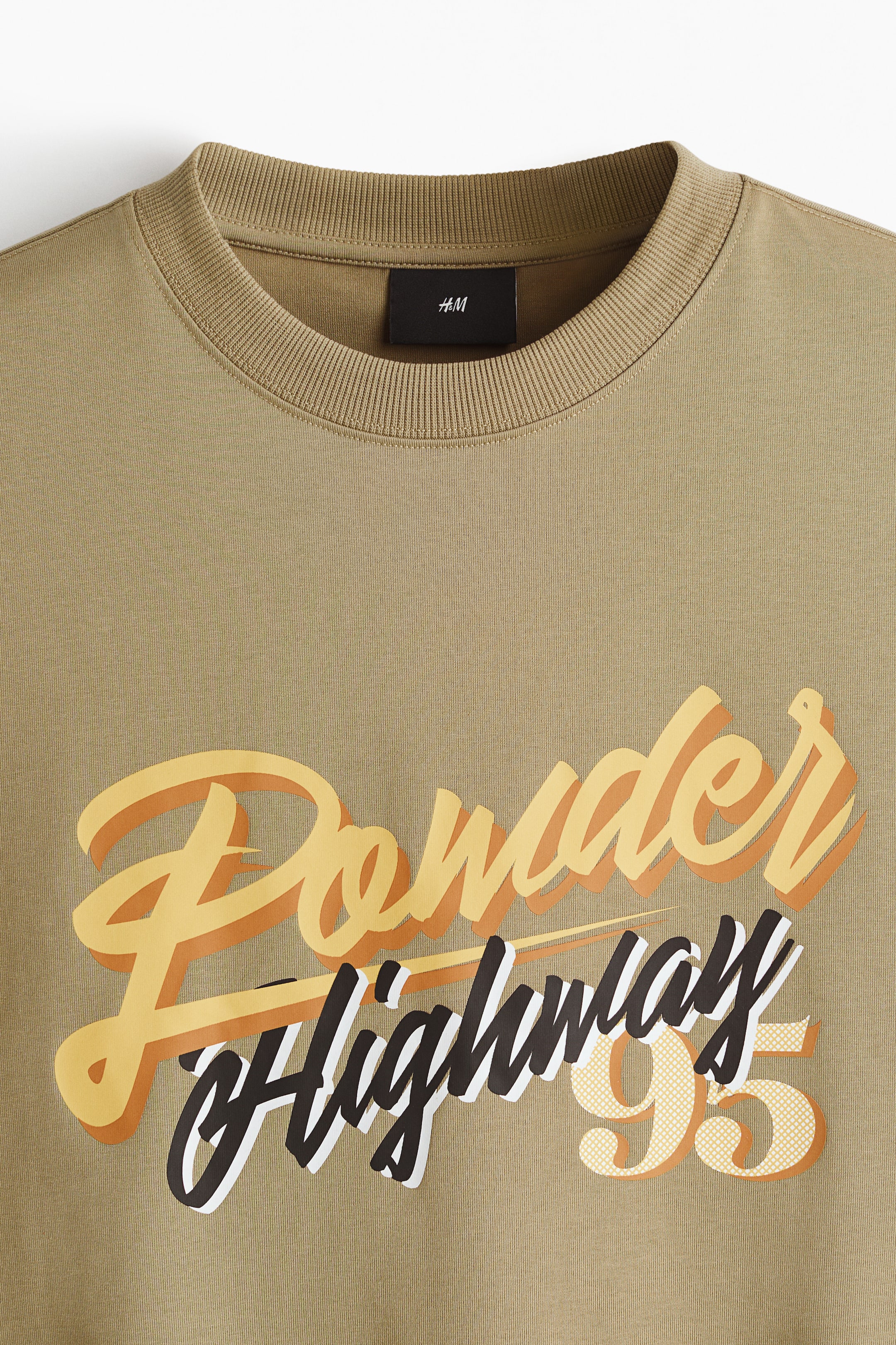 Xem ảnh lớn hơn: Áo thun cotton in hình - Màu be/Powder highway - Men | H&M VN 6