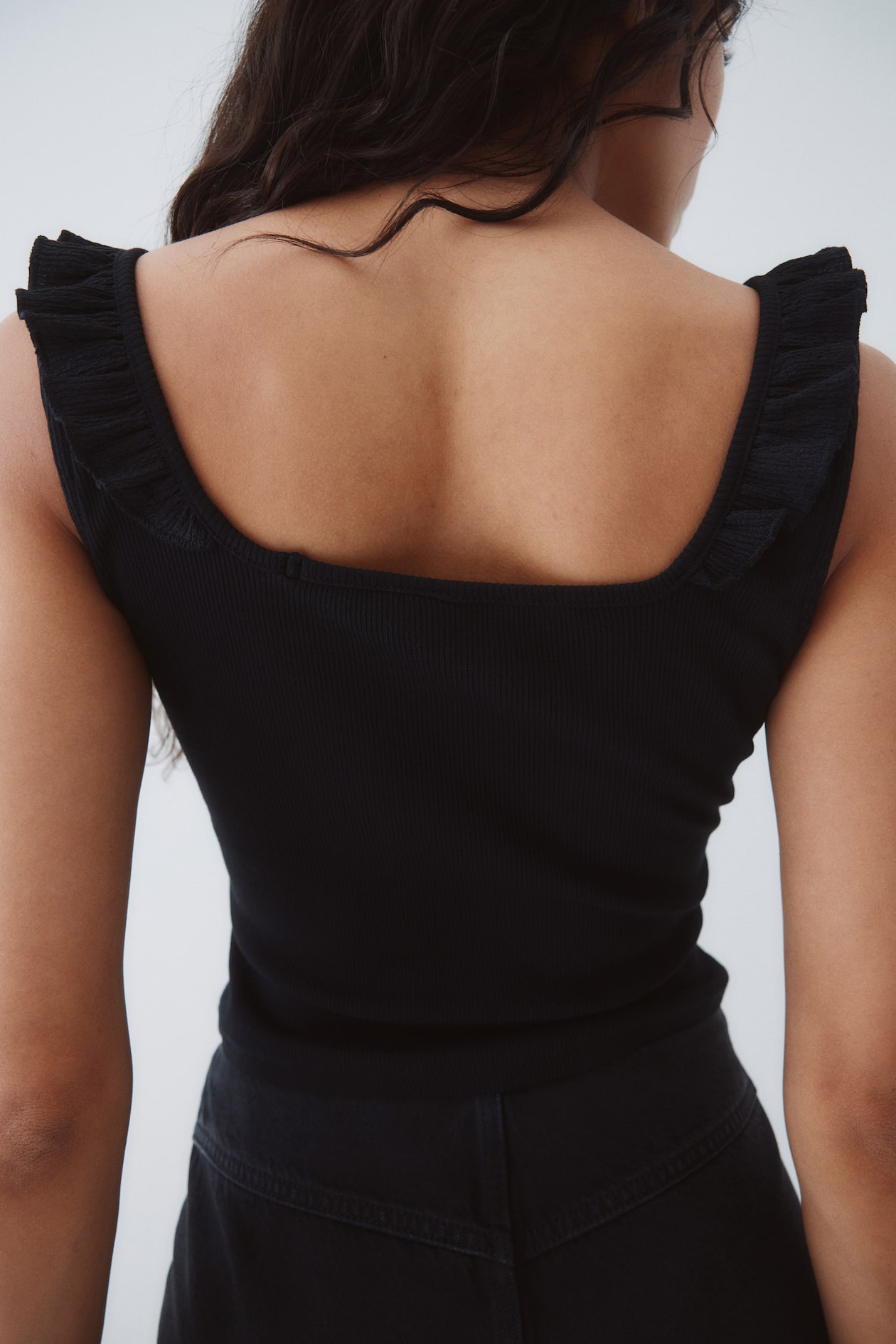 Ruffle-Trimmed Tank Top - image 4