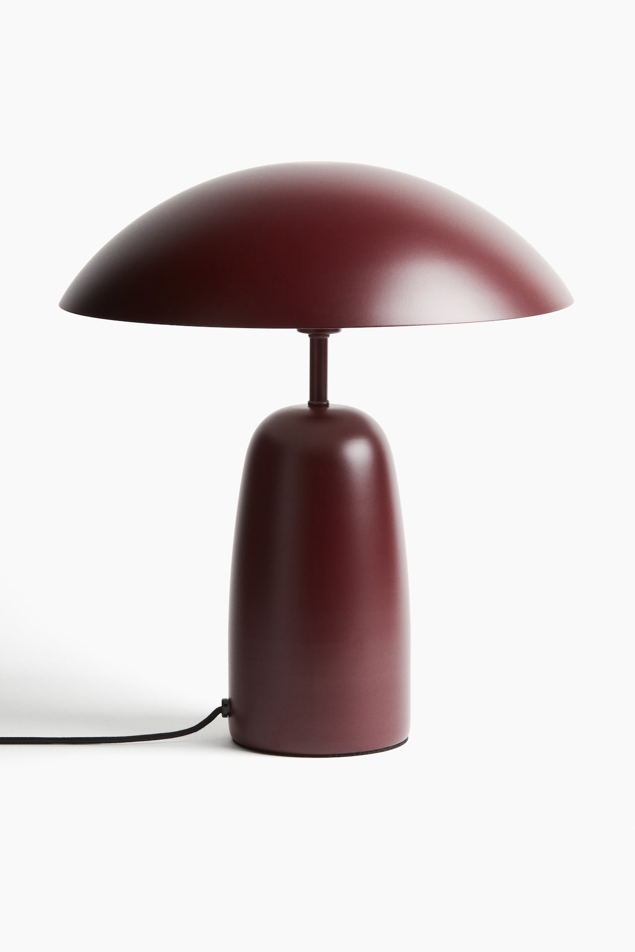 Lampe de table en métal - Rouge foncé - Home All | H&M FR