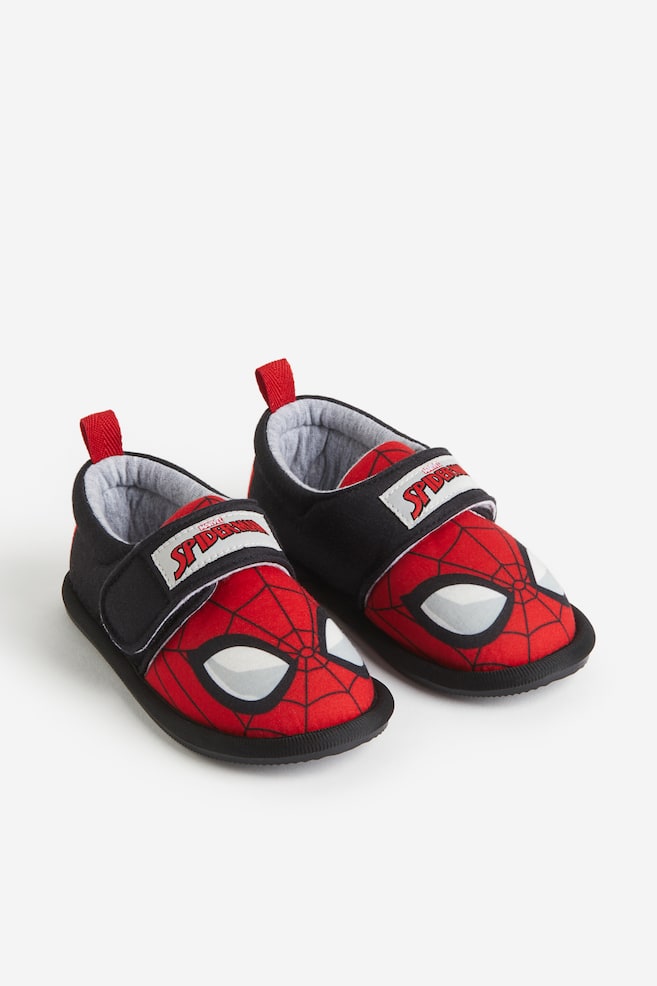 Pantofole in jersey - Rosso/Spiderman/Blu acceso/Sonic il riccio/Nero/Ninjago - 1