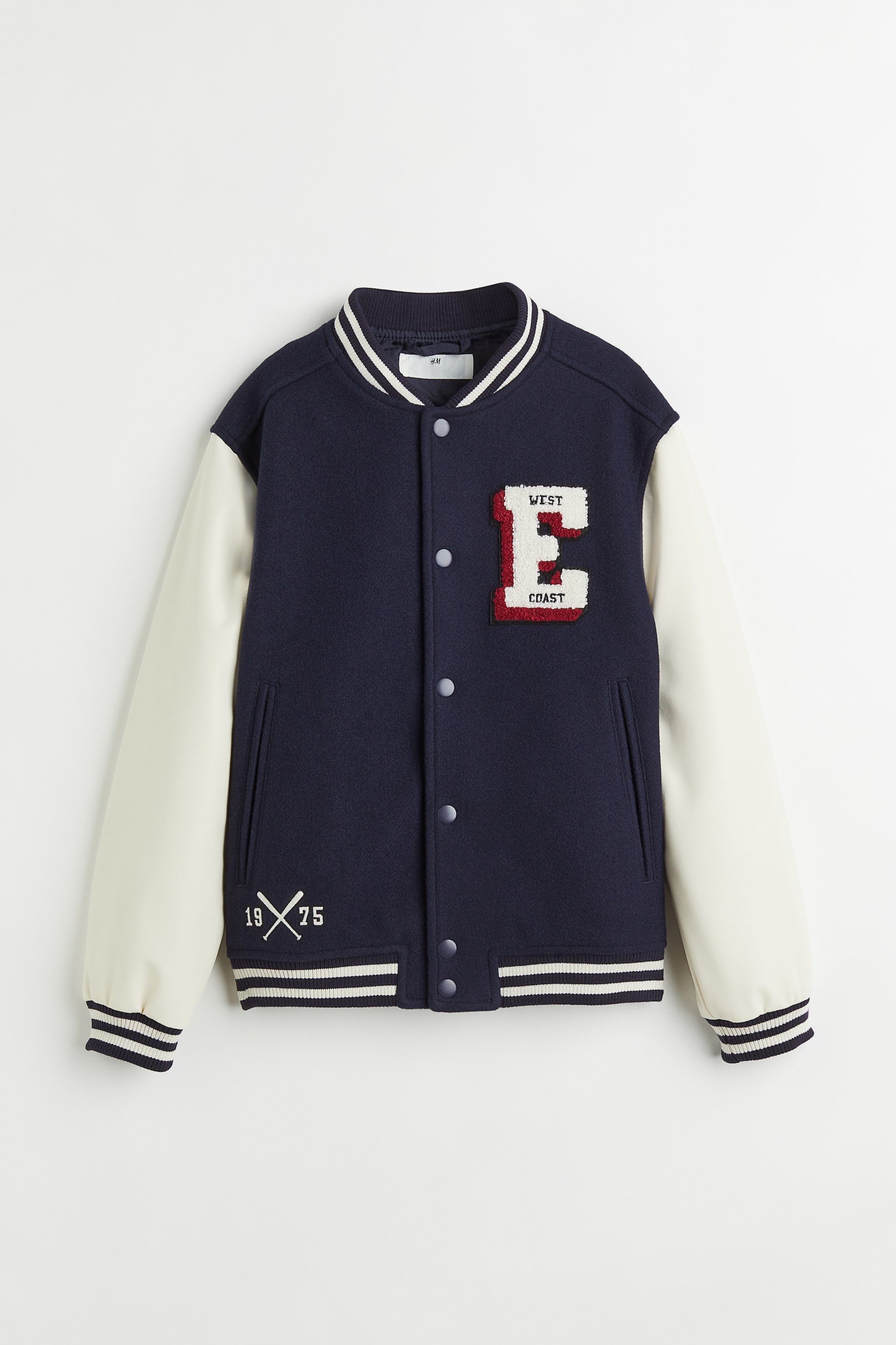 Grösseres Bild ansehen: Baseballjacke mit Applikation - Dunkelblau/Seattle - KINDER | H&M CH 1
