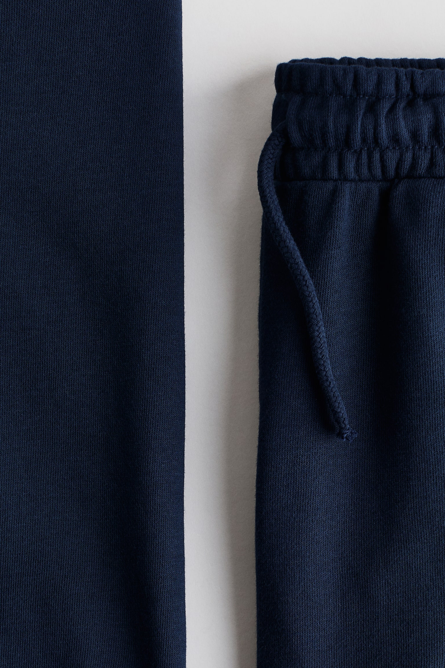 Детский комплект H&M 2-Piece Sweatshirt and Sweatshorts Set, цвет: Тёмный синий — фото 3