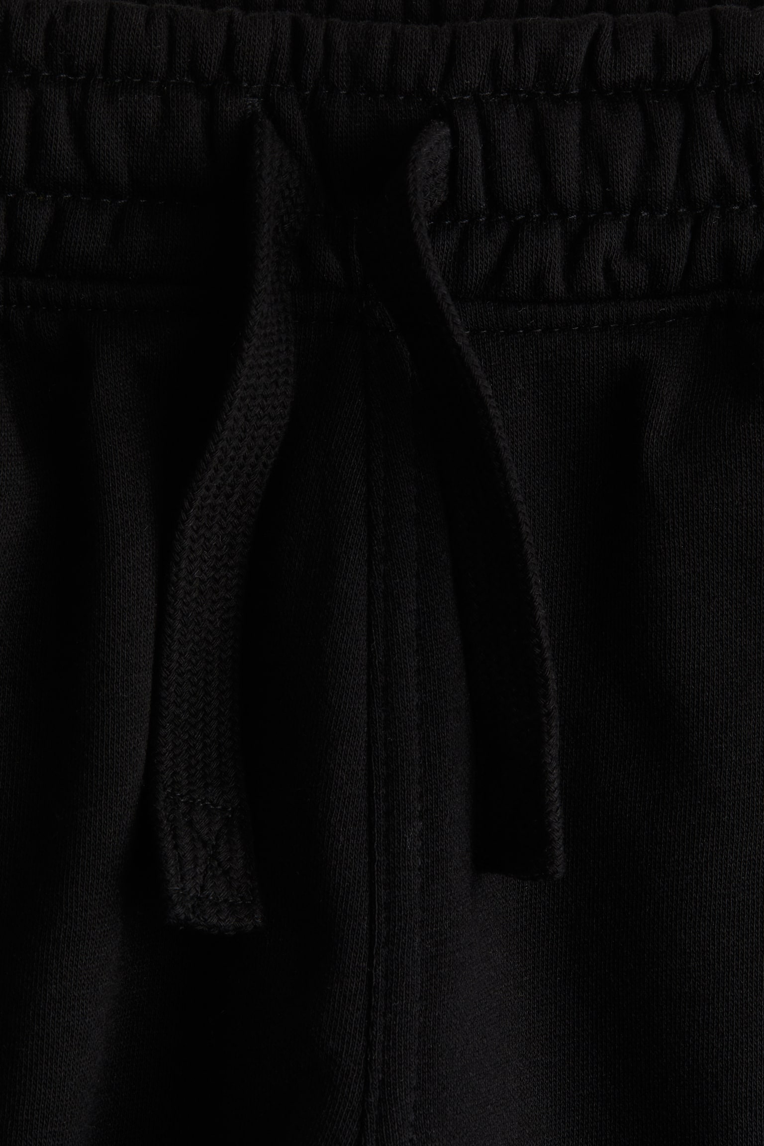 Sweatshirt shorts - Black/Light grey marl - 2