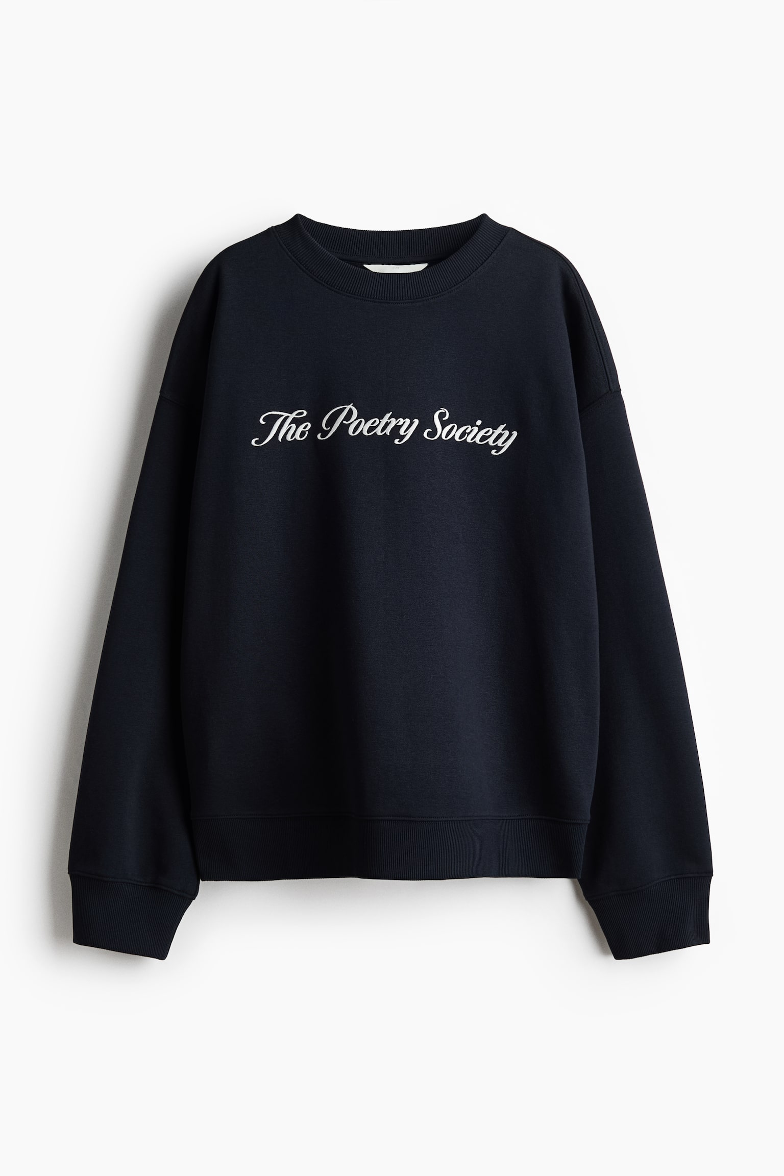 Sudadera con diseño de texto - Azul marino/The Poetry Society/Rojo/New York/Negro/NYC Studio/Gris/Minimaliste/Café oscuro/Atelier Fleur/Verde oscuro/École de Sport/Negro/I Dream in French/Azul oscuro/Le Marais Académie/Rosa claro/Athlétisme Parisien/Gris jaspeado claro/Paris/Gris oscuro/Brunch/Gris claro/Athletics/Turquesa claro/Art Collective/Anaranjado/Paris/Azul marino/Paris - 1