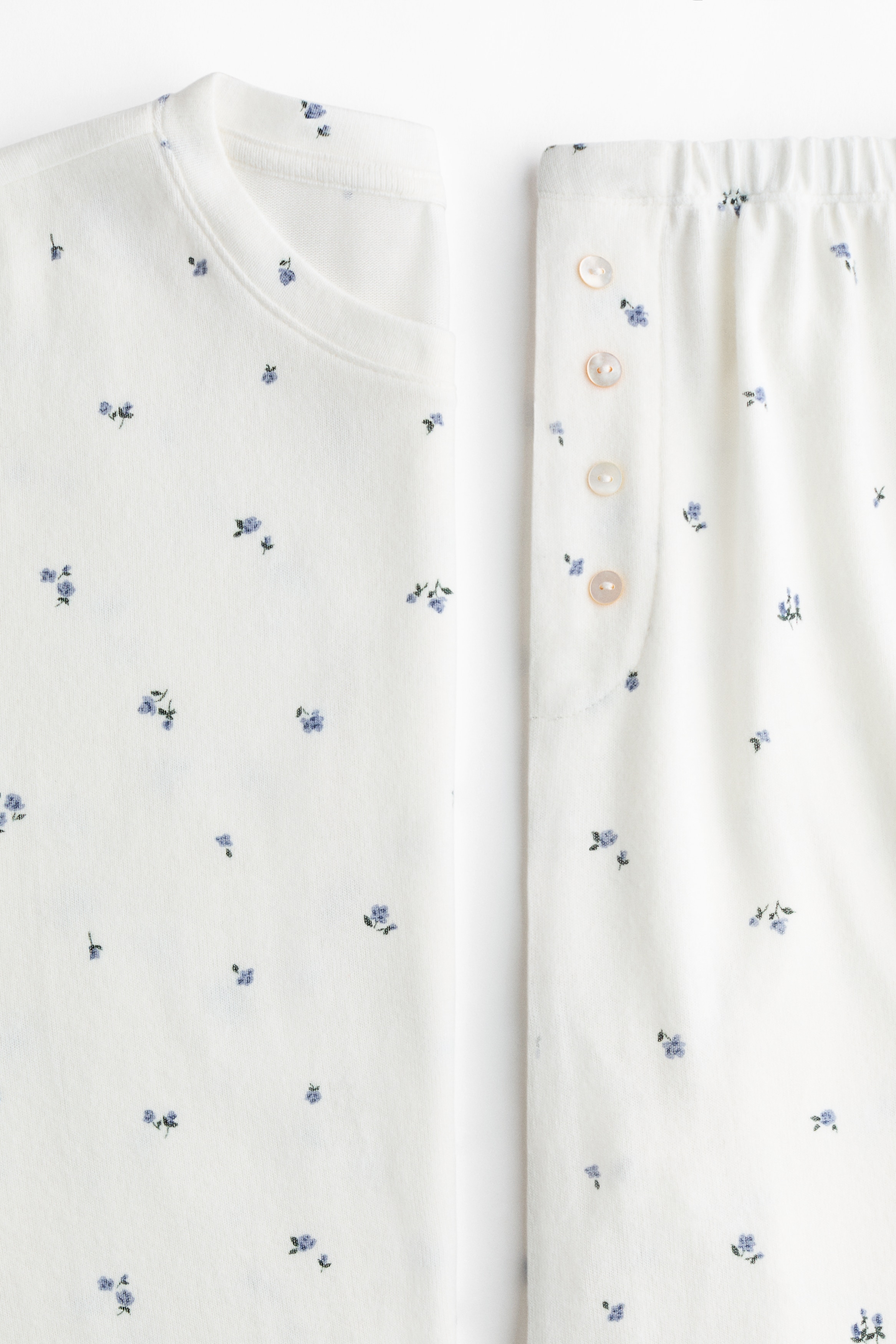 Brushed jersey pyjamas