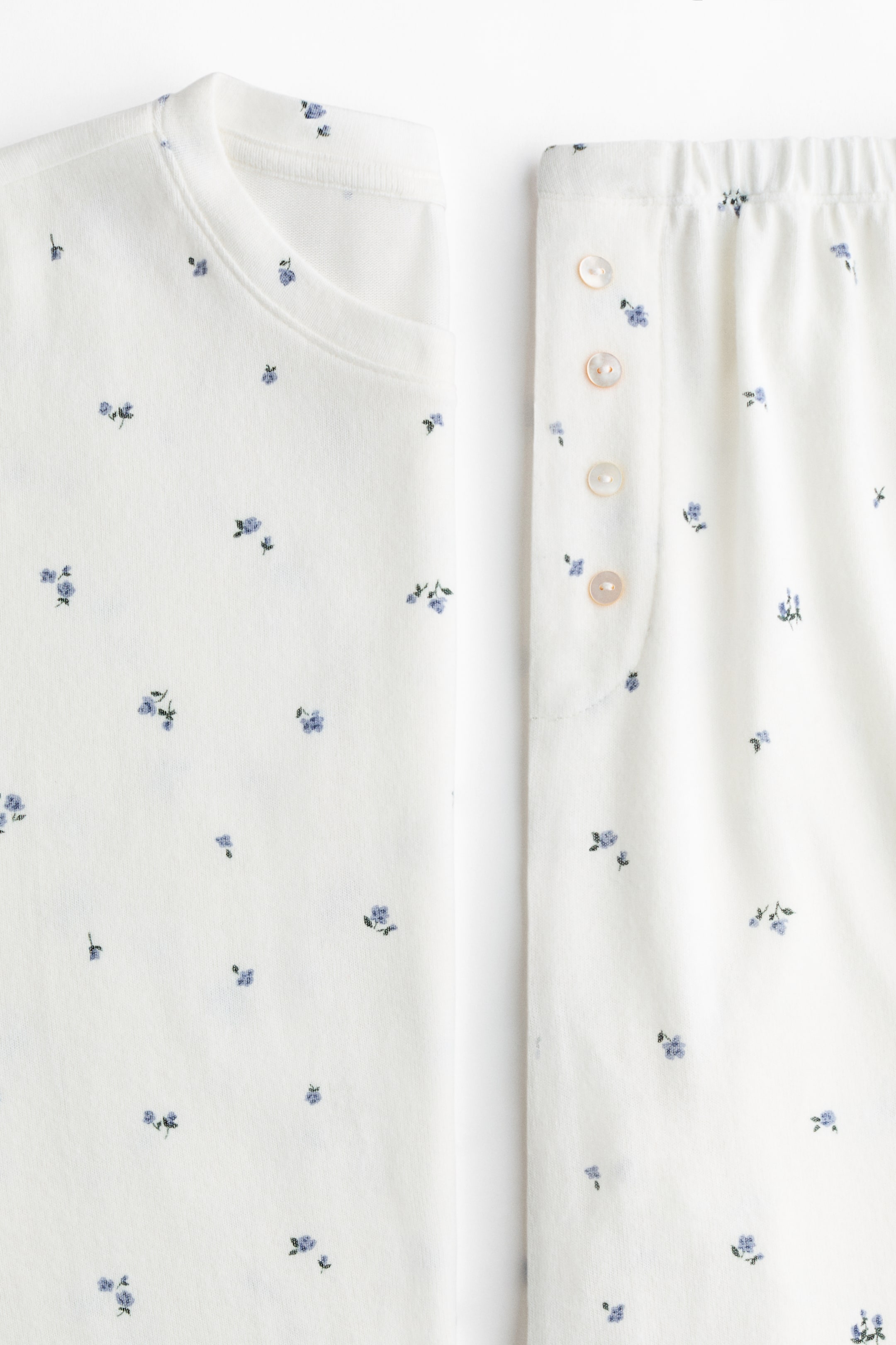 Pyjama en jersey brossé