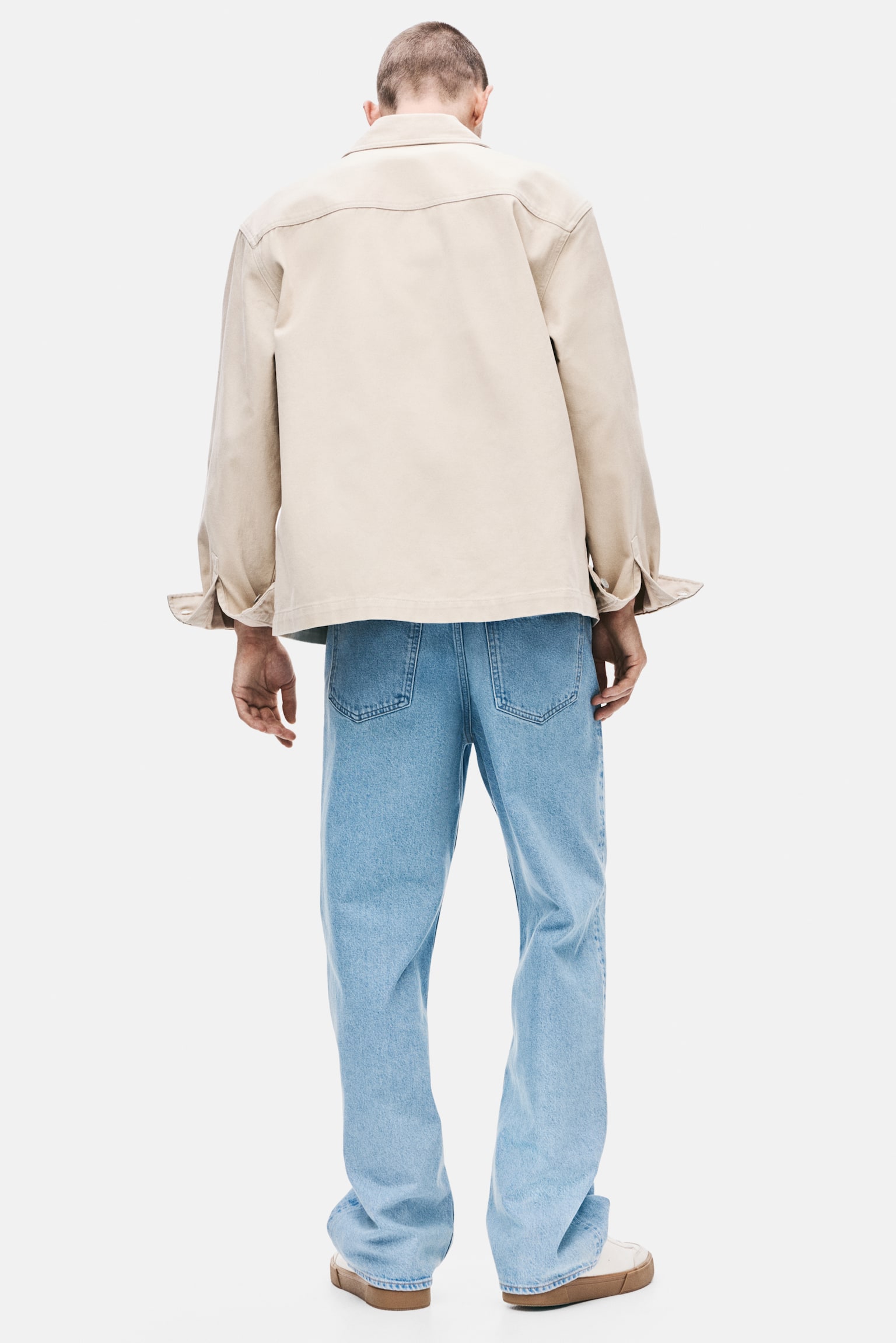 Relaxed jeans - Light denim blue/Black - 5