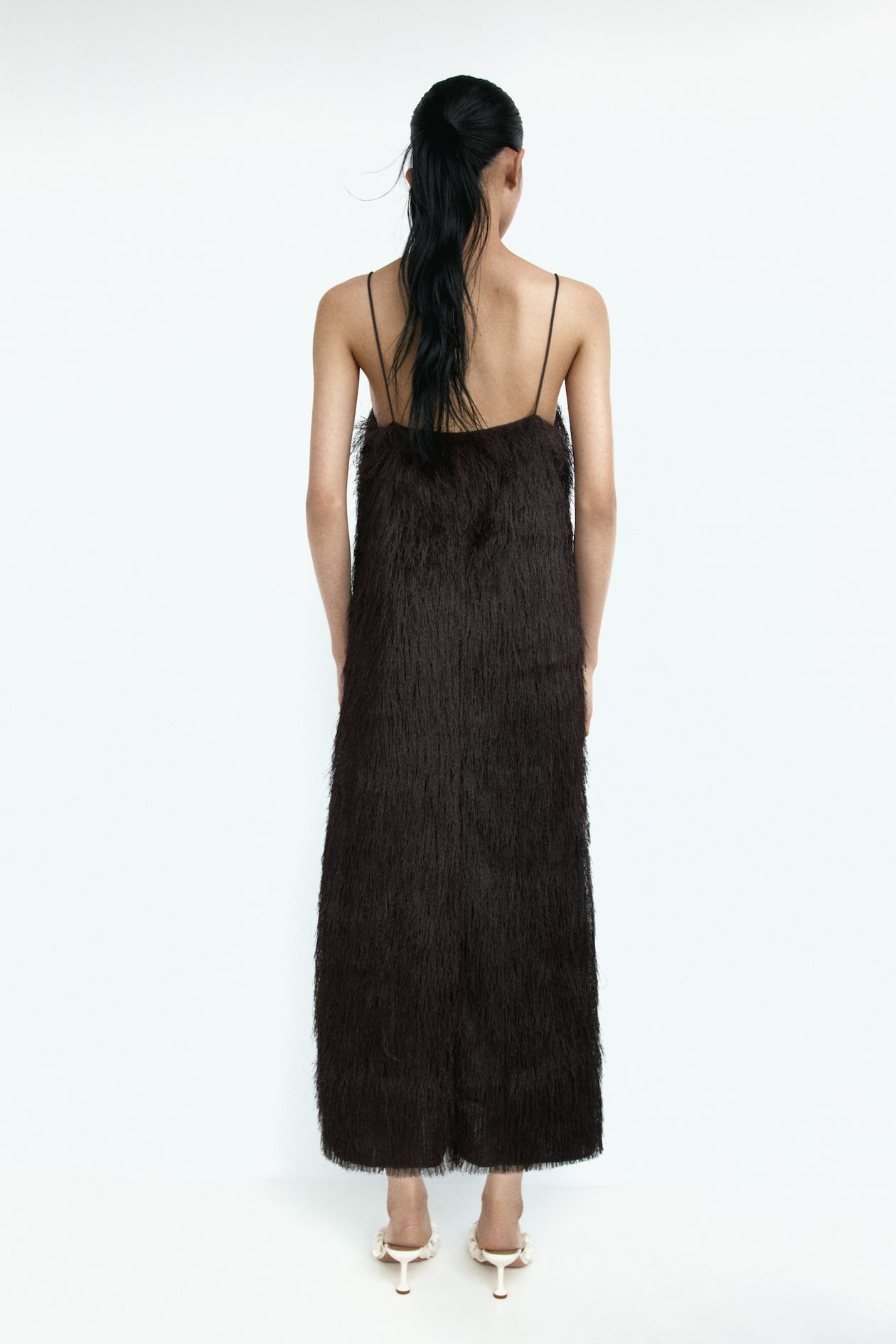 Fringed Strappy Dress - image 4
