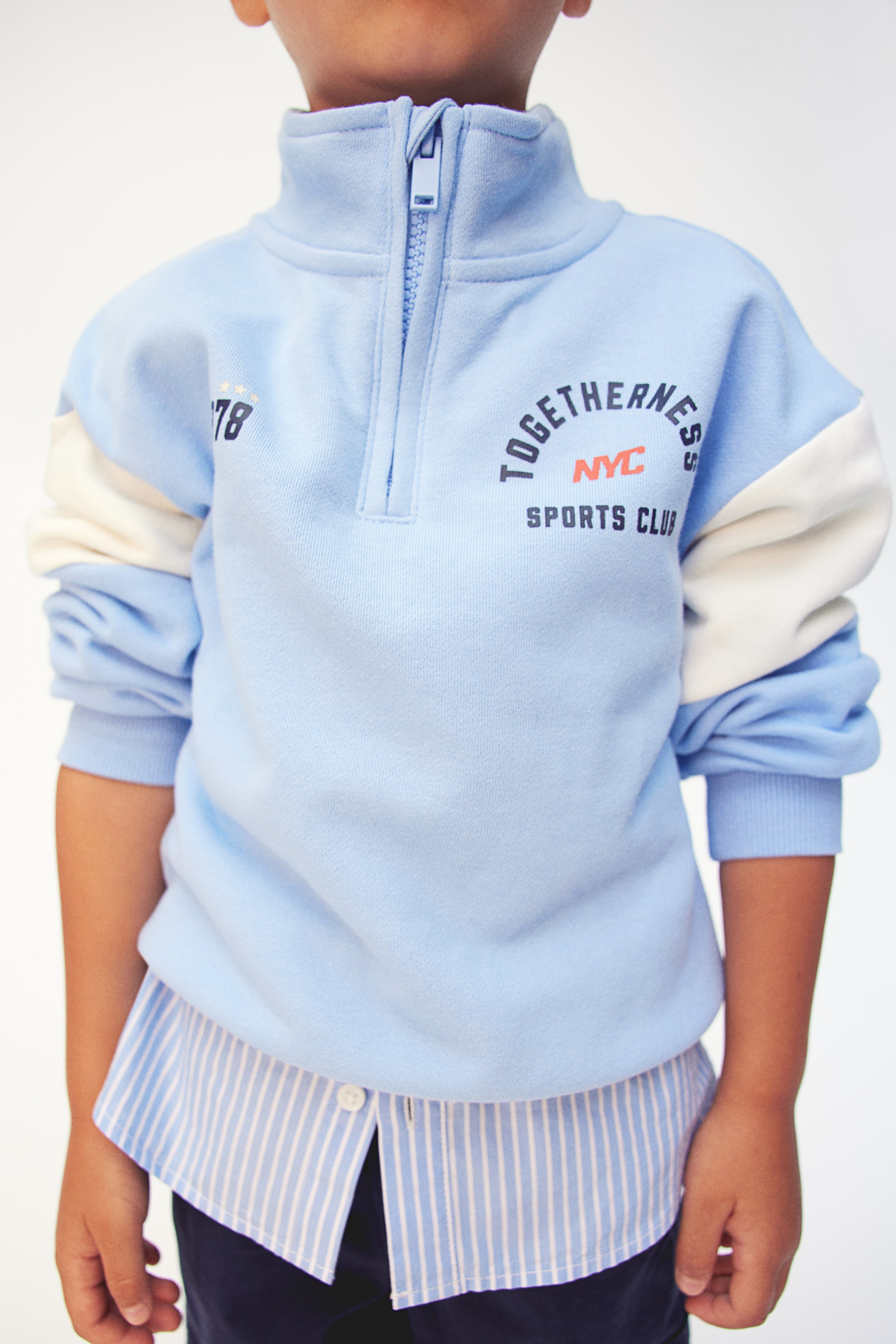 Half-zip Sweatshirt