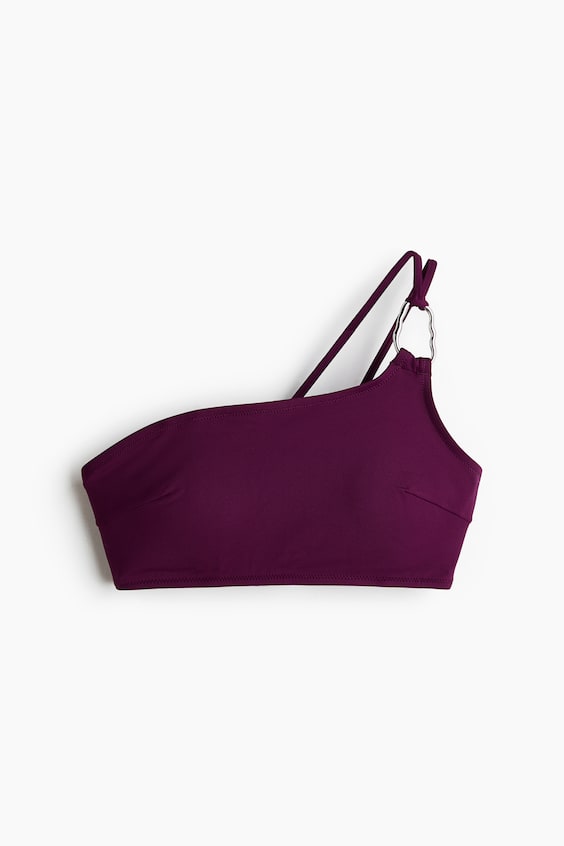 Верх бикини One-Shoulder, уплотнённая чашка — H&M