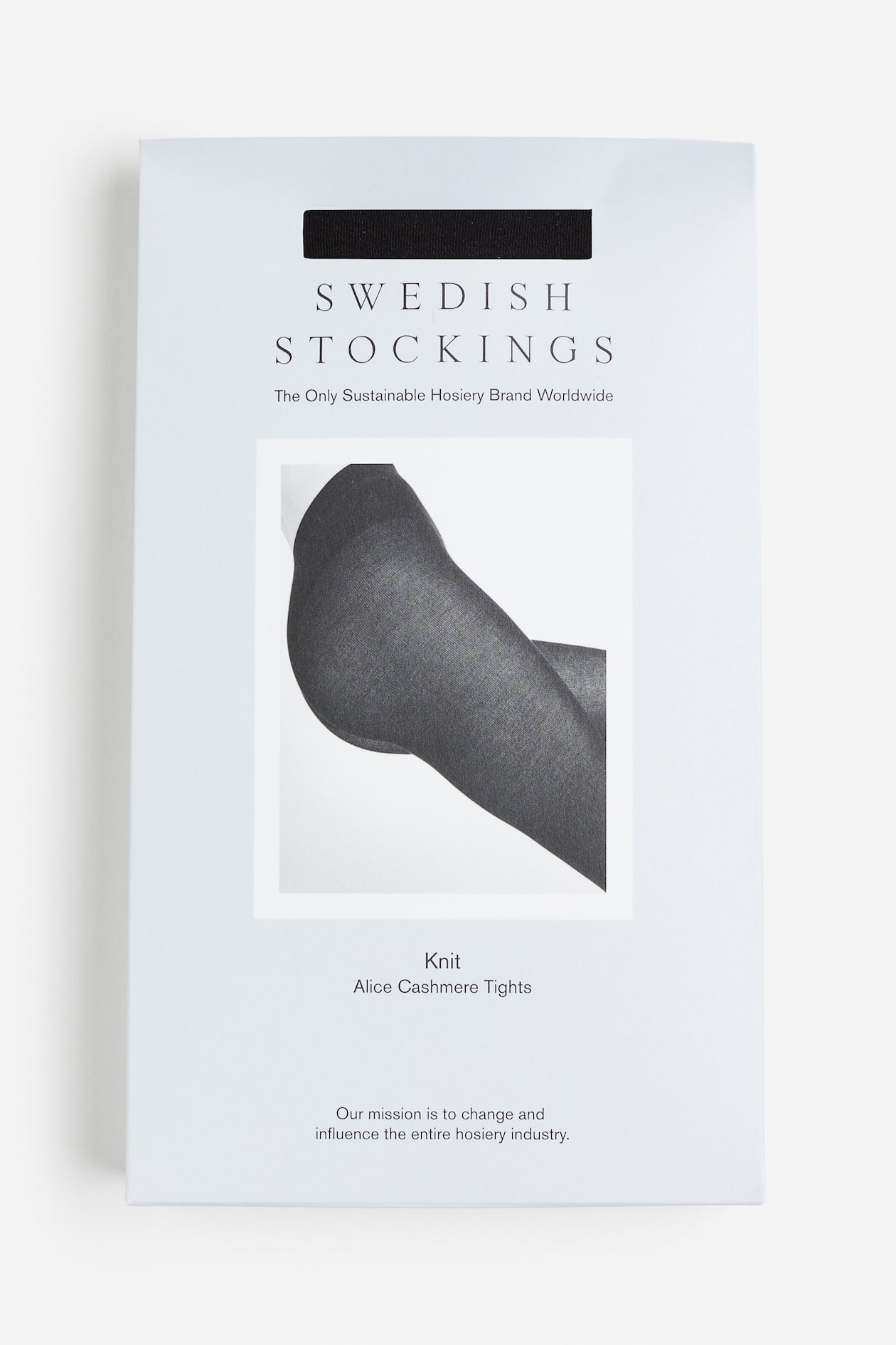 Swedish Stockings Alice Cashmere Tights in Black