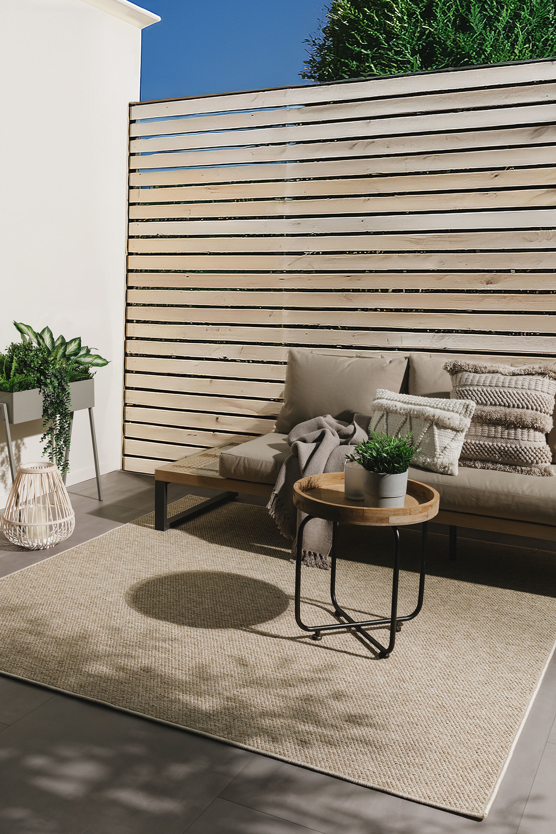 In- & Outdoor-teppich Iowa - Taupe